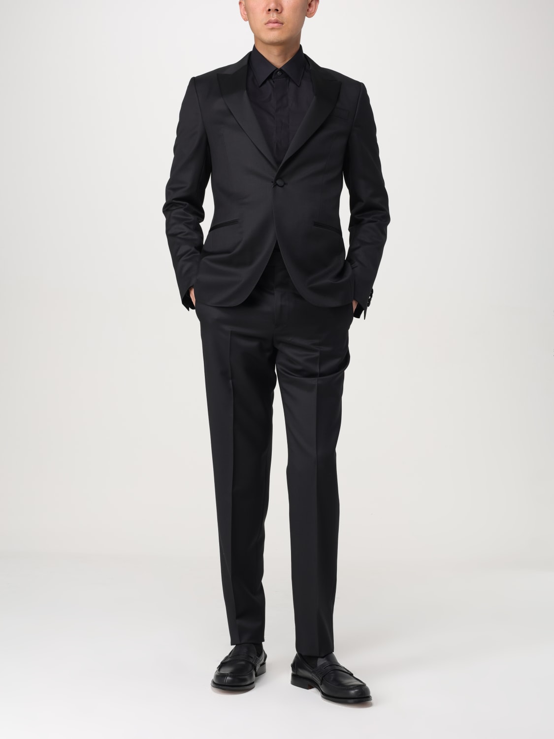 ZEGNA SUIT: Suit men Zegna, Black - Img 2