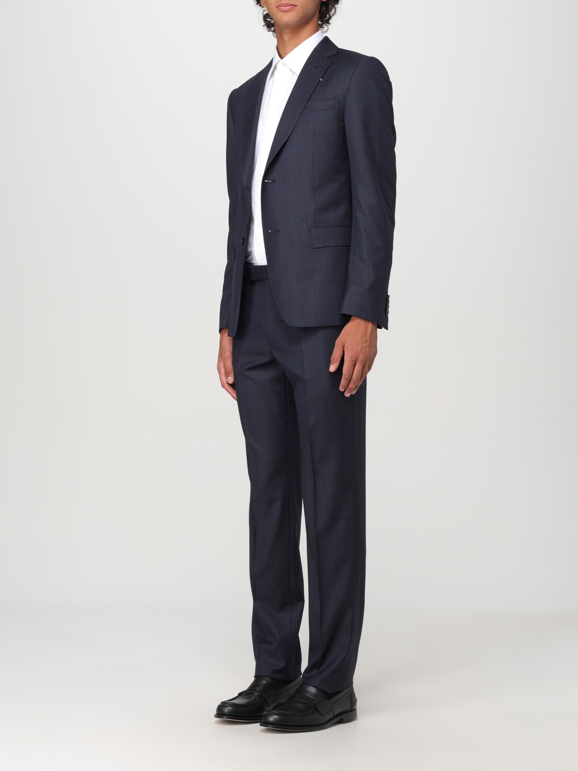 ZEGNA SUIT: Suit men Zegna, Navy - Img 4