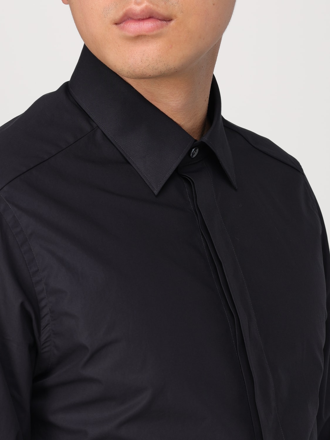 ZEGNA SHIRT: Shirt men Zegna, Black - Img 5