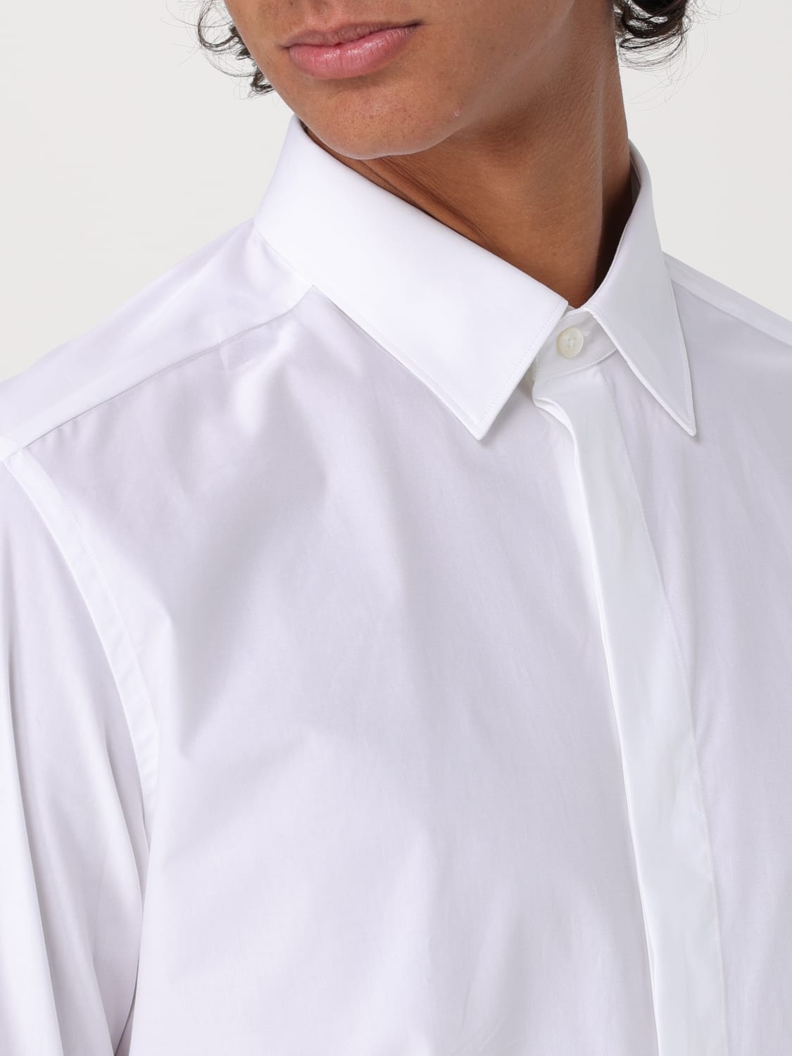 ZEGNA SHIRT: Shirt men Zegna, White - Img 5