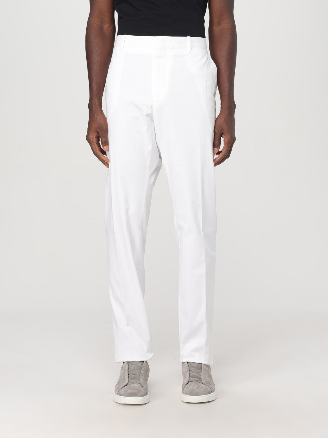 ZEGNA PANTALÓN: Pantalón hombre Zegna, Blanco - Img 1