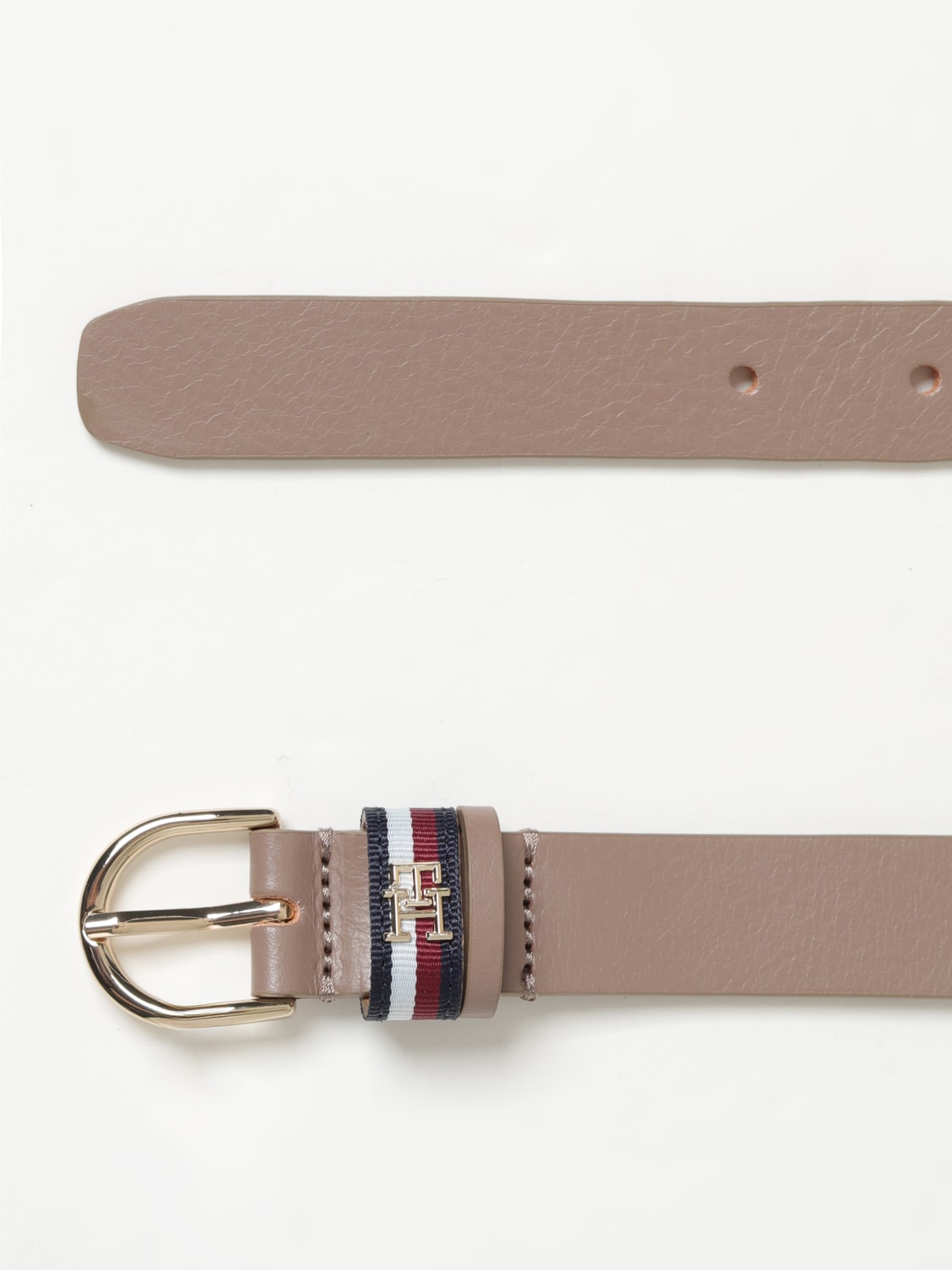 TOMMY HILFIGER BELT: Belt woman Tommy Hilfiger, Beige - Img 2