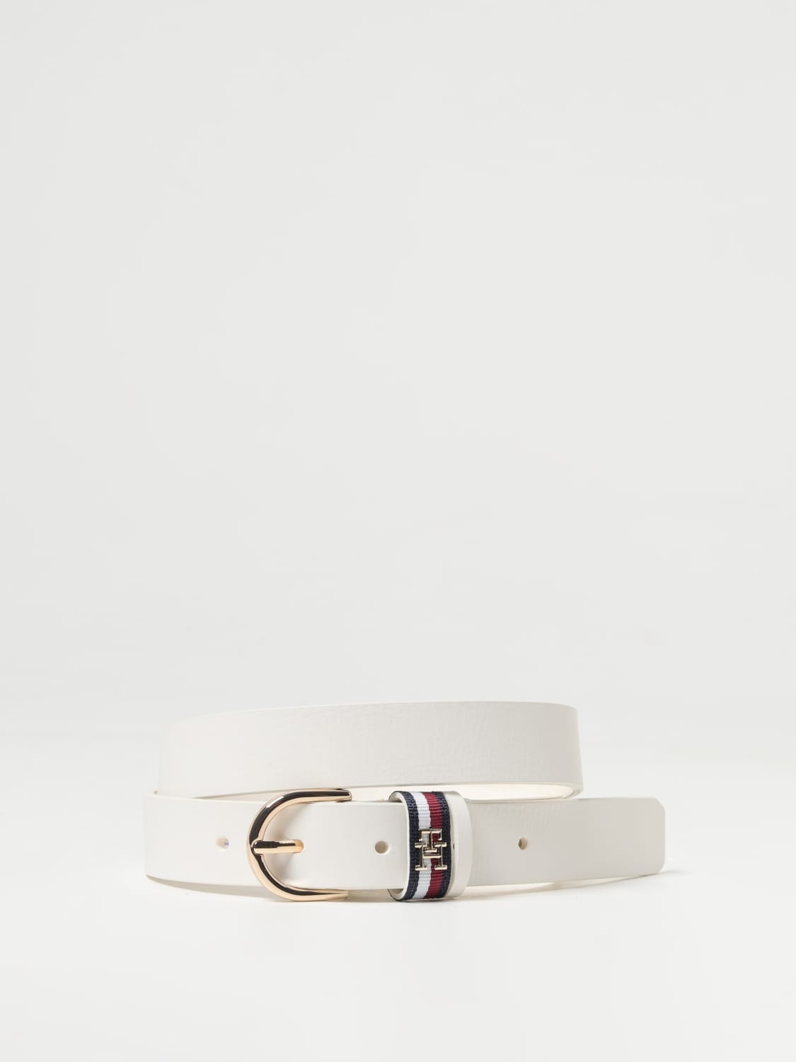 TOMMY HILFIGER BELT: Belt woman Tommy Hilfiger, White - Img 1