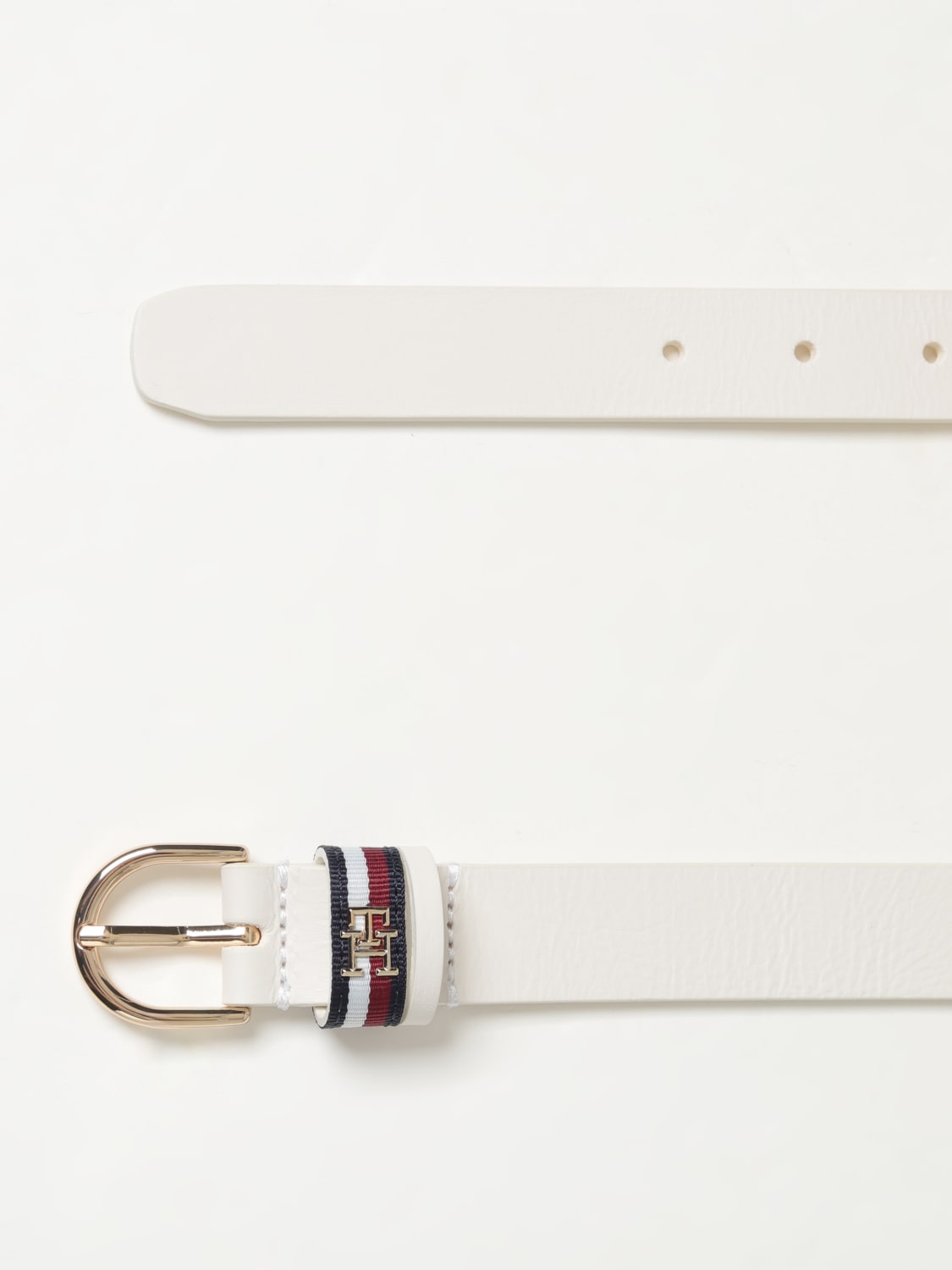 TOMMY HILFIGER BELT: Belt woman Tommy Hilfiger, White - Img 2