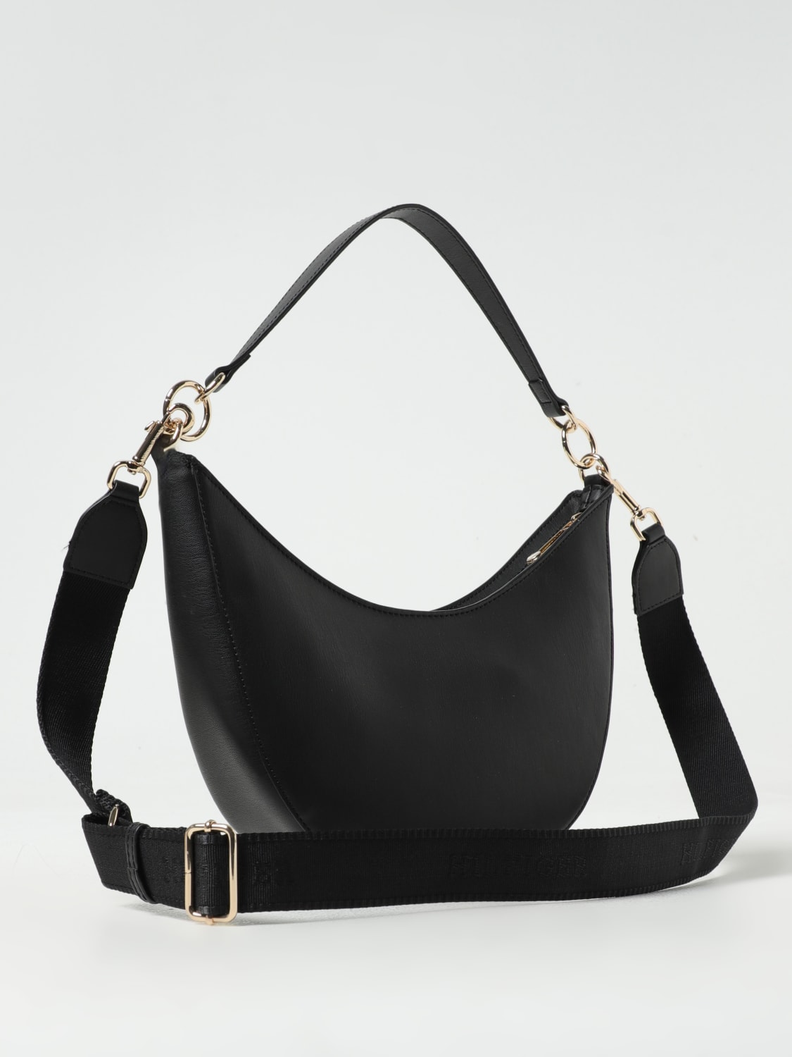 TOMMY HILFIGER SHOULDER BAG: Shoulder bag woman Tommy Hilfiger, Black - Img 2