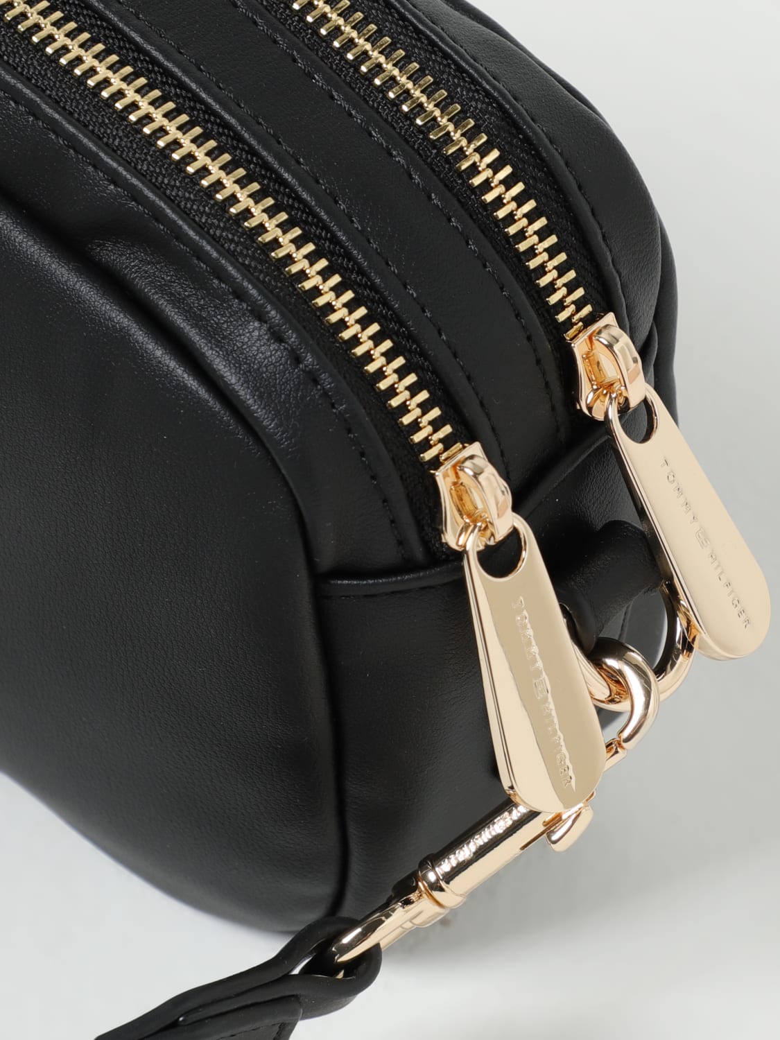 TOMMY HILFIGER MINI BAG: Shoulder bag woman Tommy Hilfiger, Black - Img 3