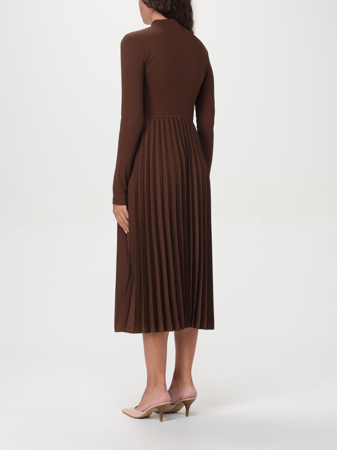 TOMMY HILFIGER DRESS: Dress woman Tommy Hilfiger, Brown - Img 2