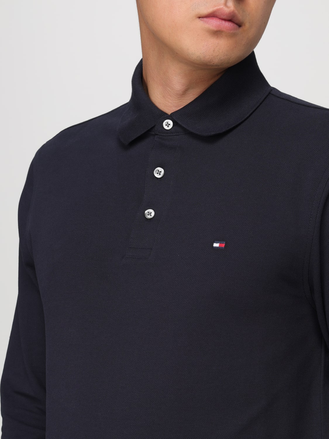 TOMMY HILFIGER POLO SHIRT: Polo shirt men Tommy Hilfiger, Blue - Img 3