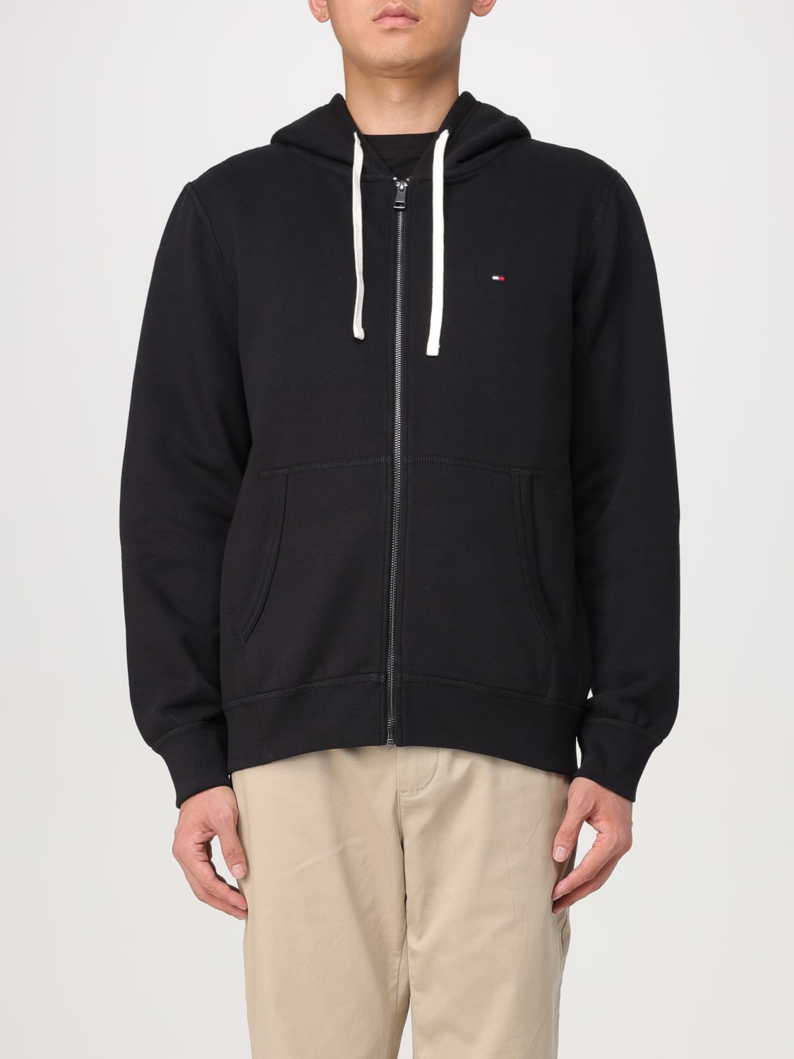 TOMMY HILFIGER SWEATSHIRT: Sweatshirt men Tommy Hilfiger, Black - Img 1