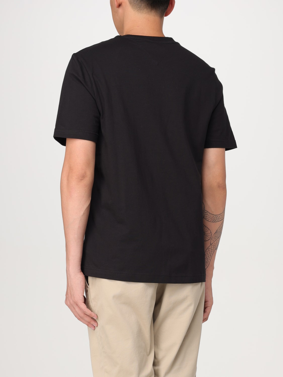 TOMMY HILFIGER T-SHIRT: T-shirt men Tommy Hilfiger, Black - Img 2