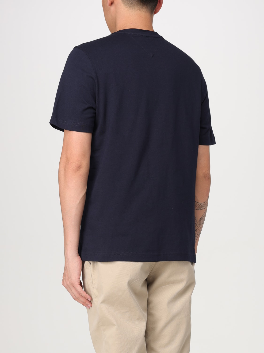 TOMMY HILFIGER T-SHIRT: T-shirt men Tommy Hilfiger, Blue - Img 2