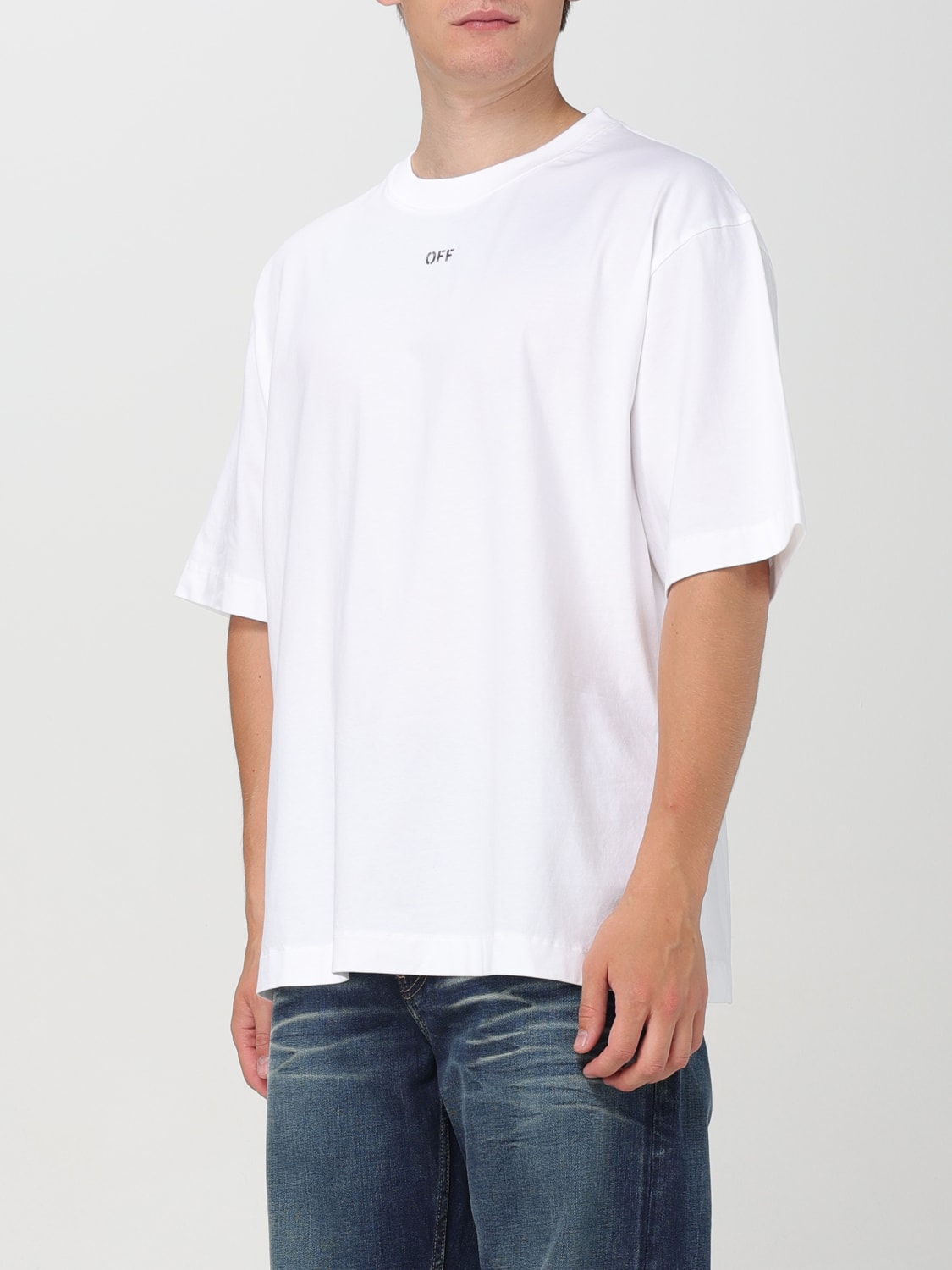 OFF-WHITE T-SHIRT: T-shirt men Off-white, White - Img 4