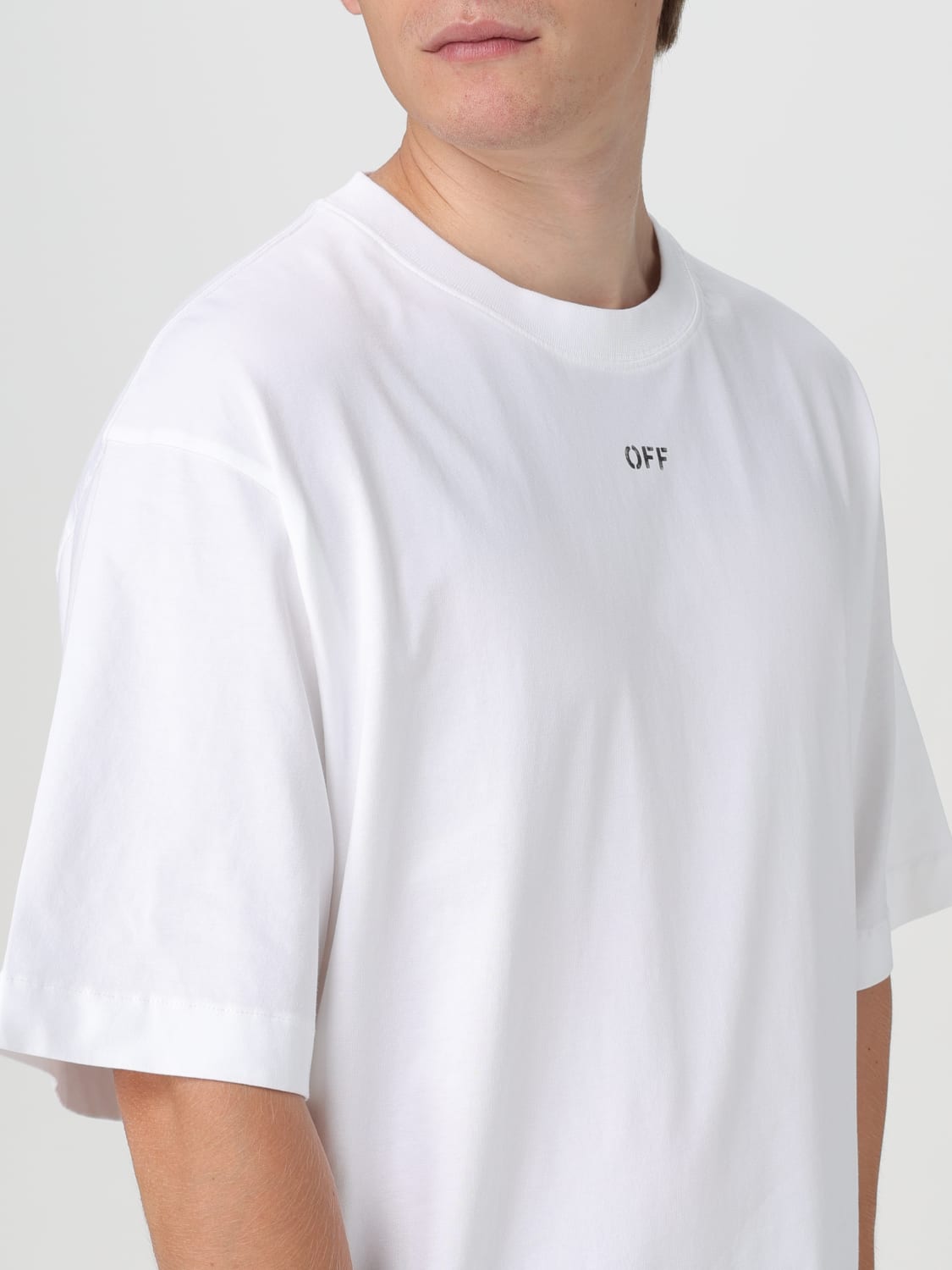 OFF-WHITE T-SHIRT: T-shirt men Off-white, White - Img 5