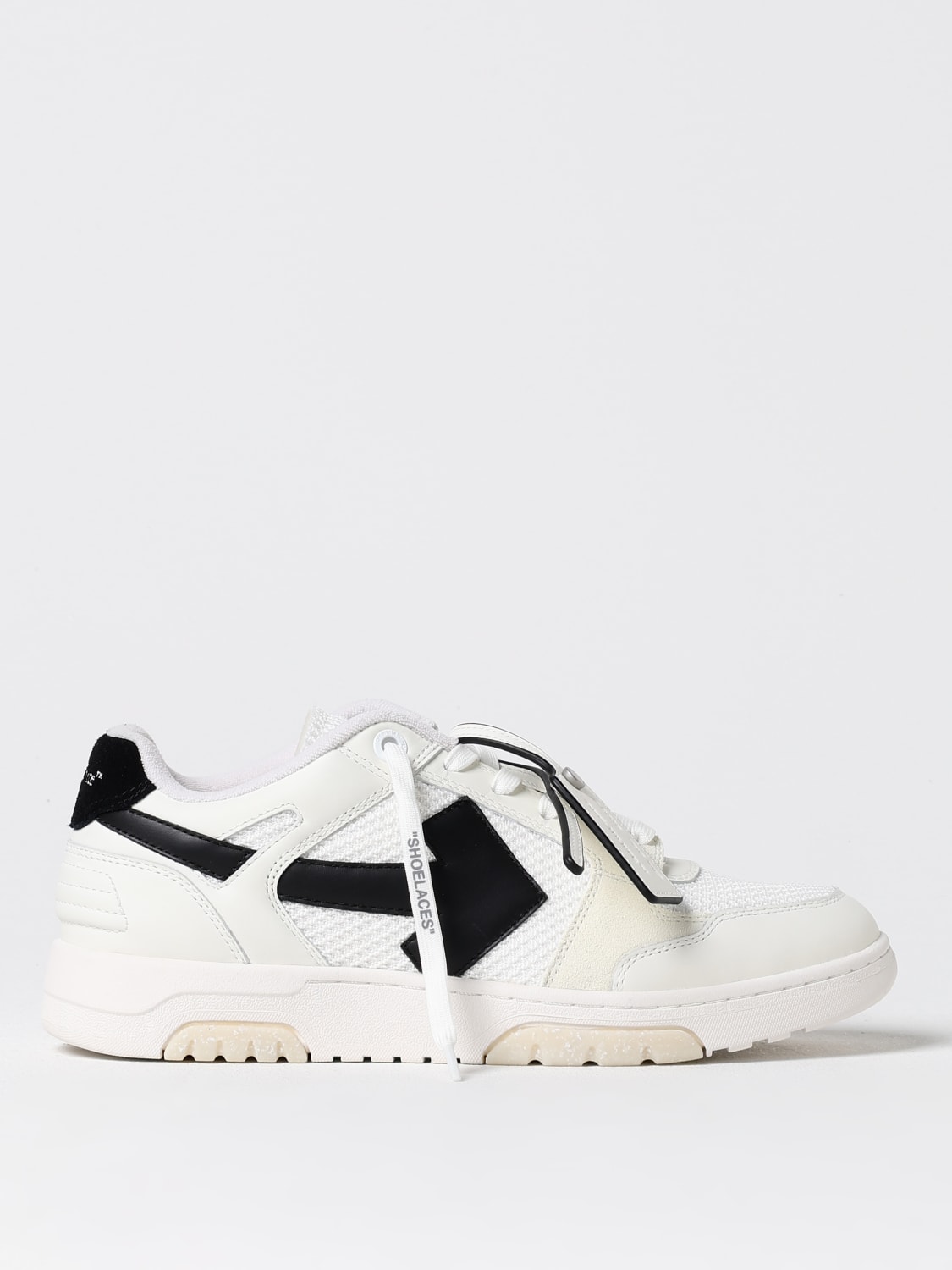 Giglio Sneakers Out Of Office Off-White in pelle e mesh