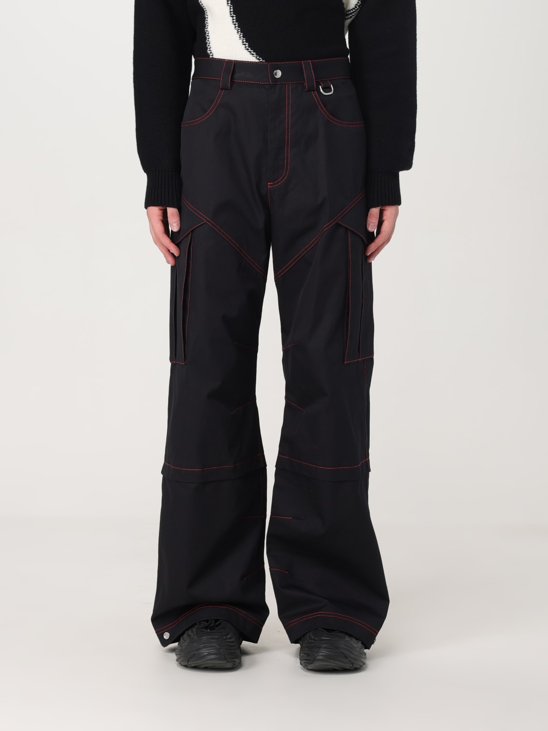 OFF-WHITE PANTS: Pants men Off-white, Black - Img 1