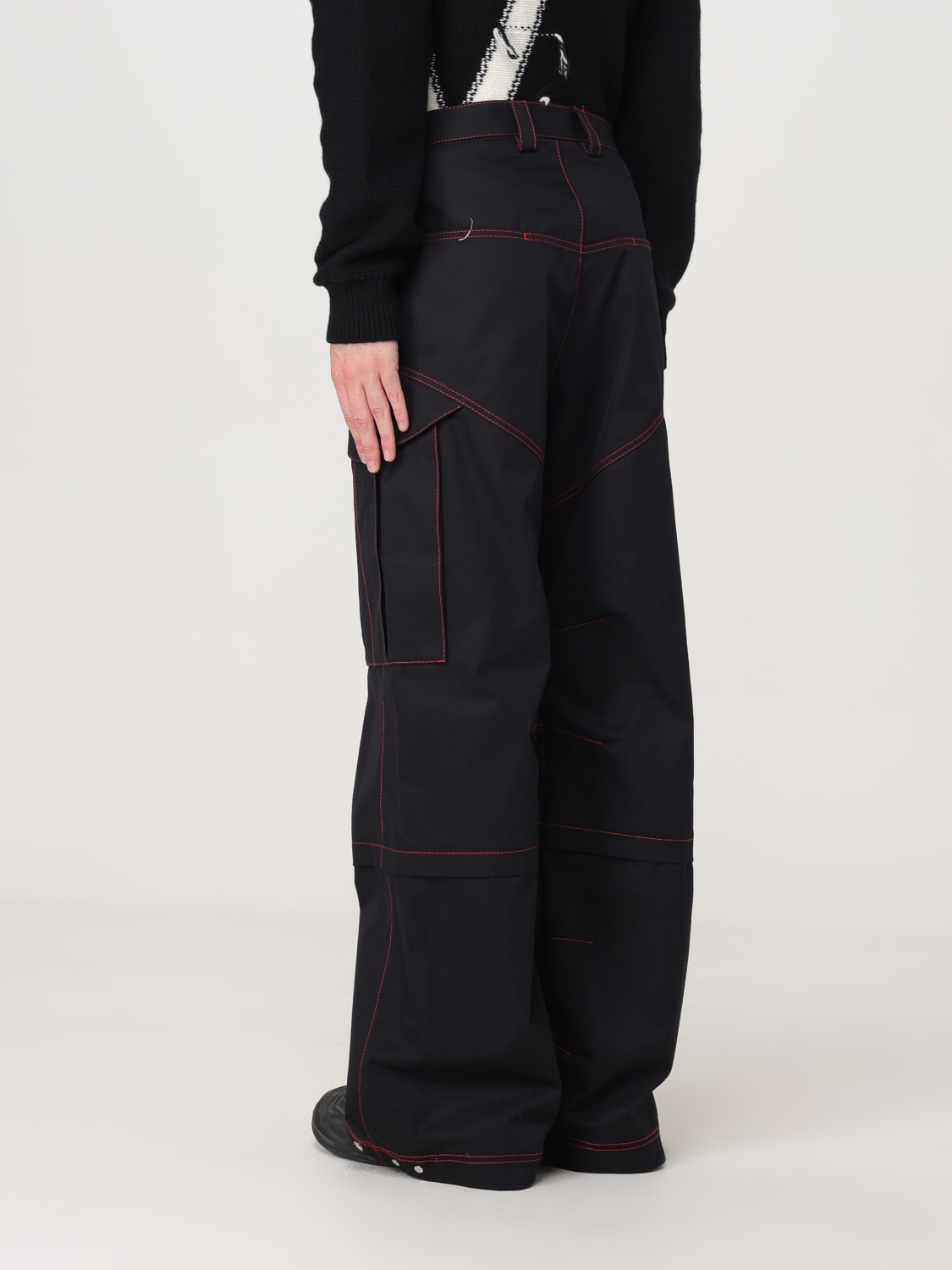 OFF-WHITE PANTS: Pants men Off-white, Black - Img 3