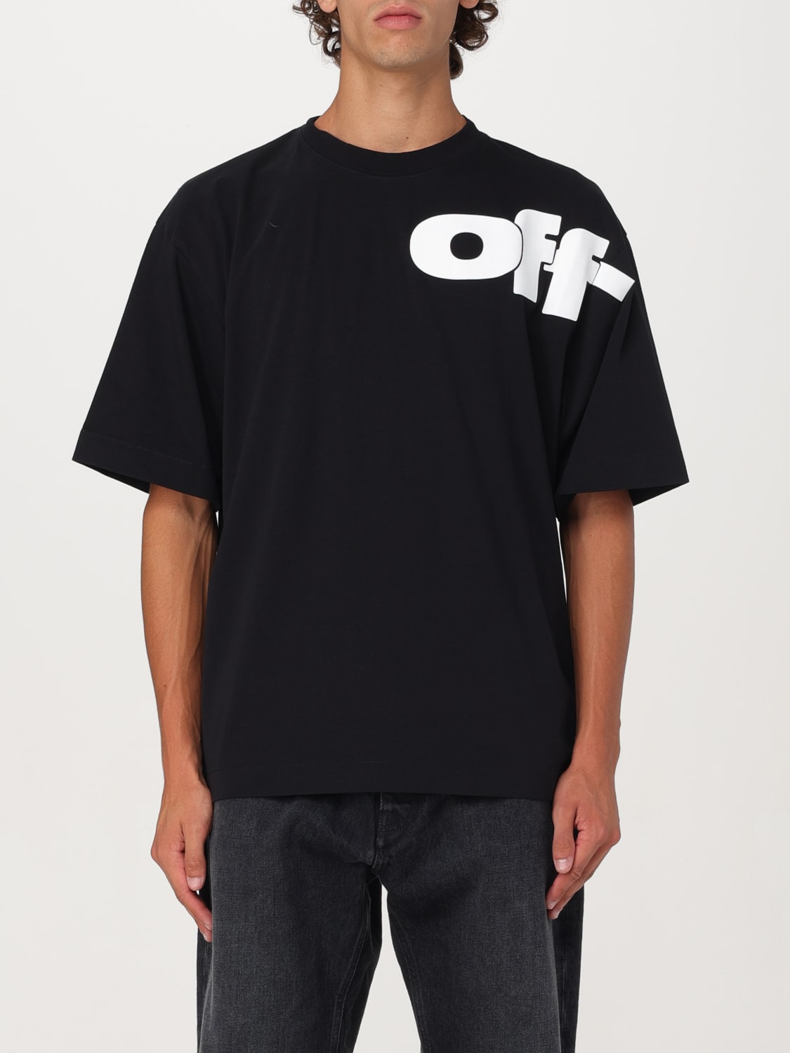 Giglio T-shirt in cotone Off-White