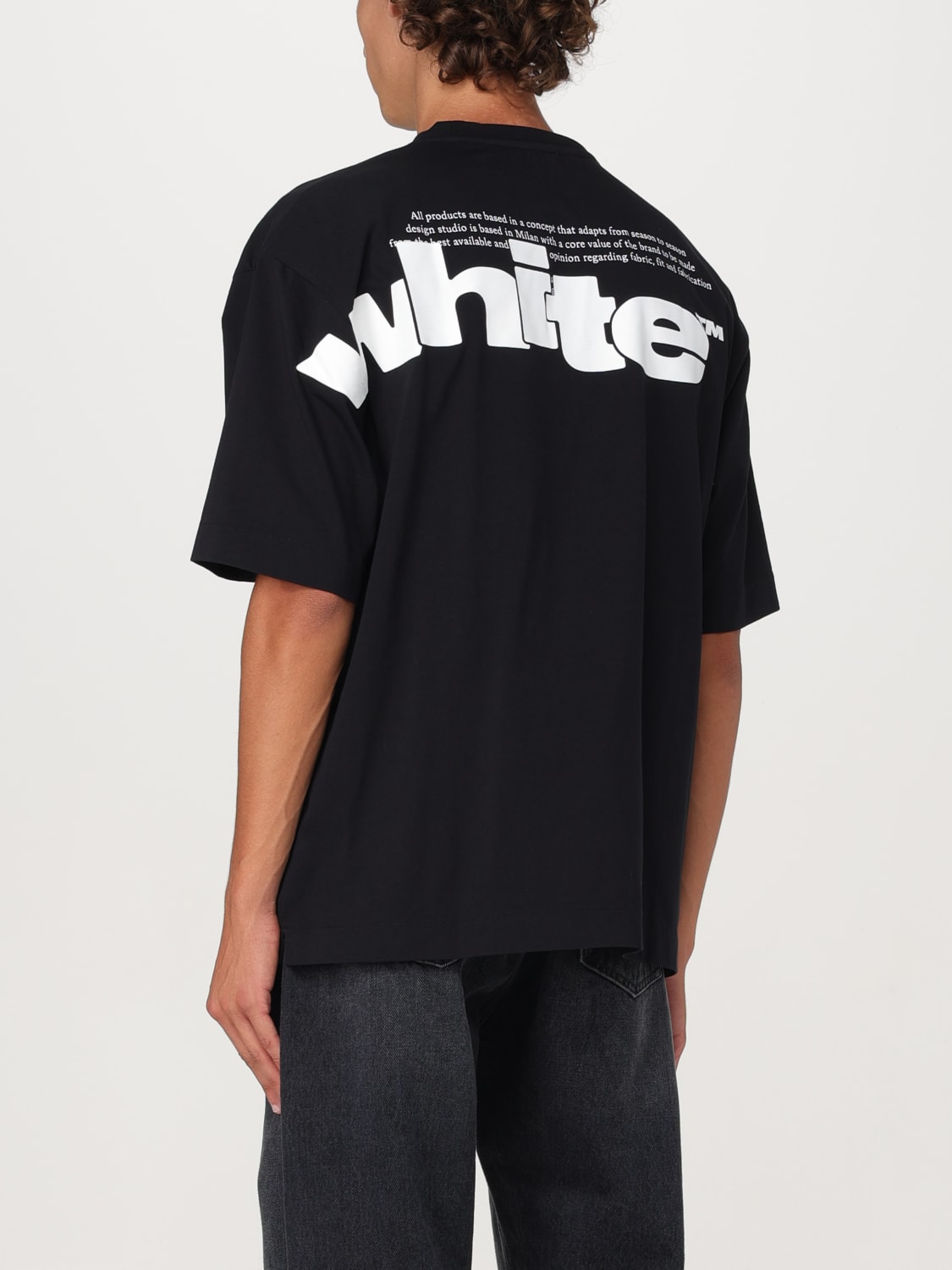 OFF-WHITE T-SHIRT: T-shirt men Off-white, Black - Img 3