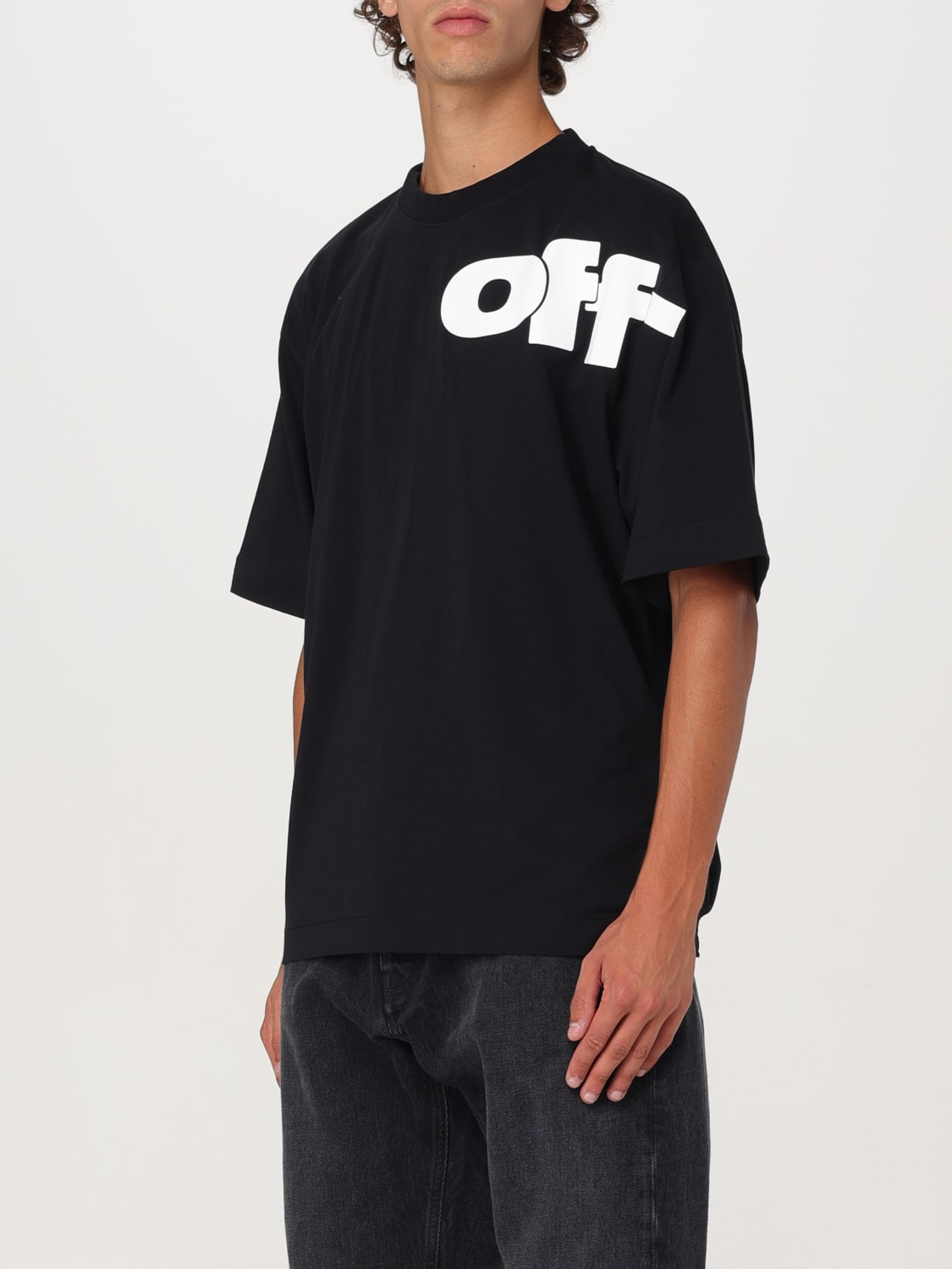 OFF-WHITE T-SHIRT: T-shirt men Off-white, Black - Img 4