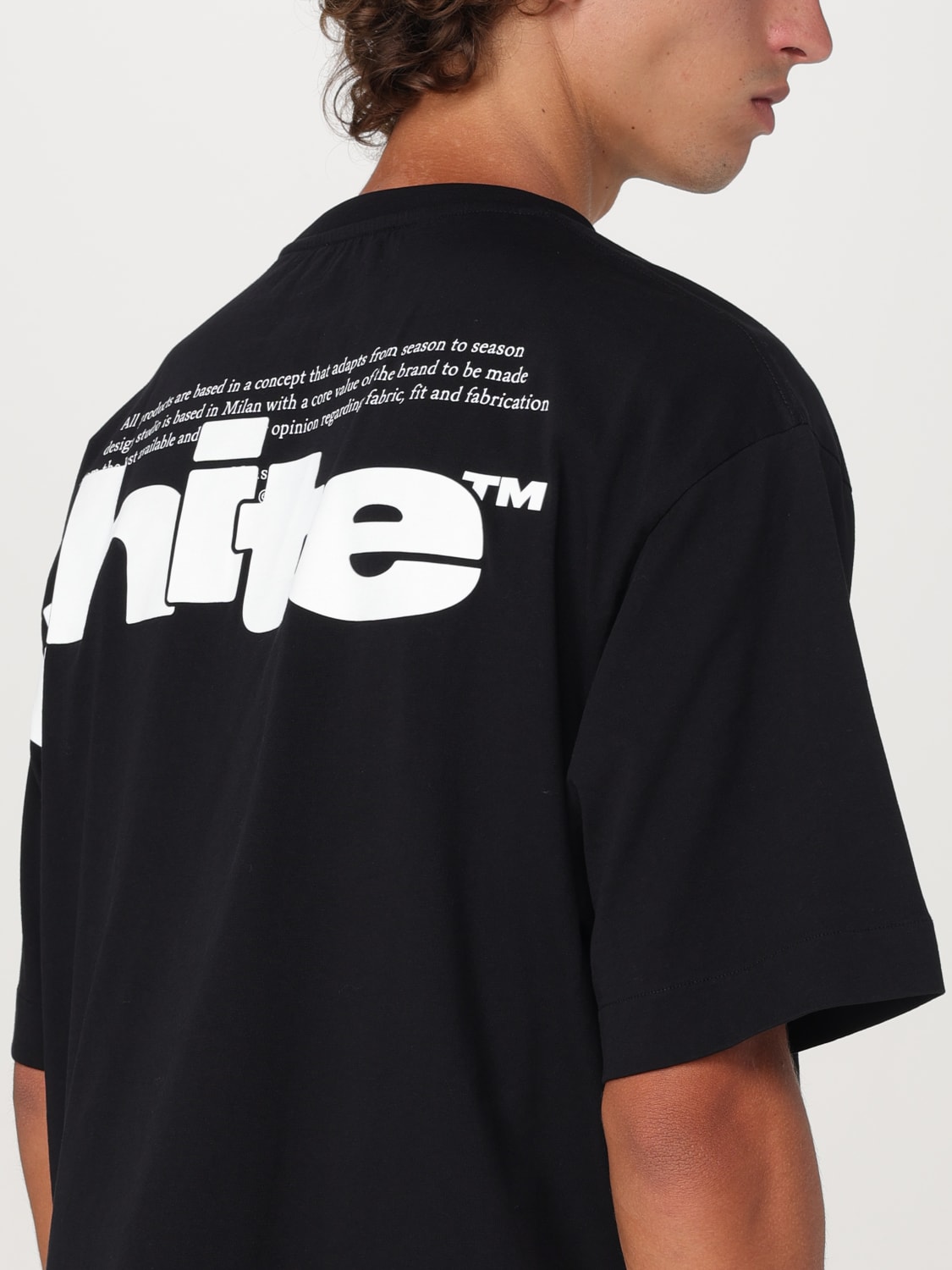 OFF-WHITE T-SHIRT: T-shirt men Off-white, Black - Img 5