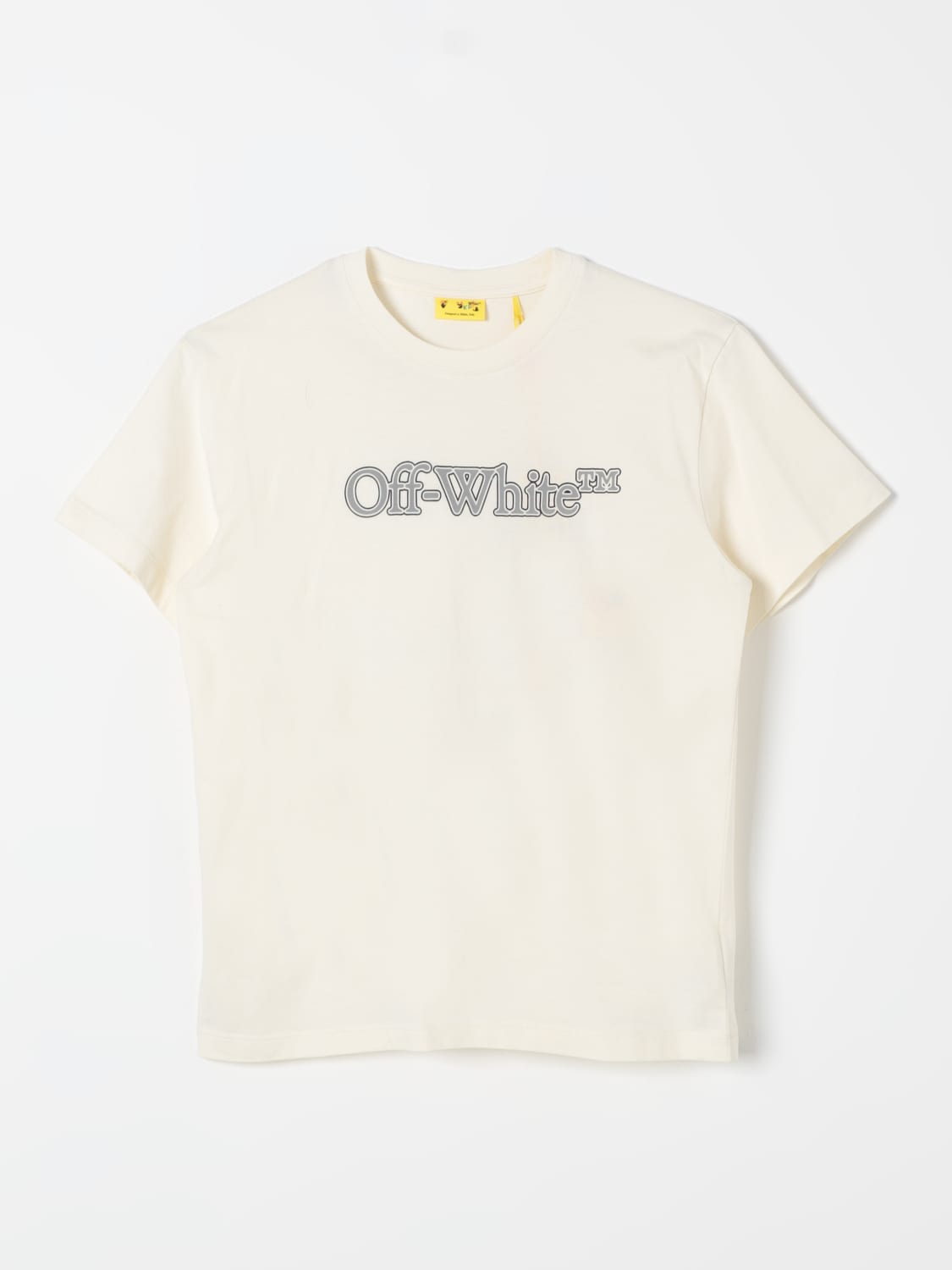 OFF-WHITE KIDS 티셔츠: 티셔츠 남아 Off-white Kids, 화이트 - Img 1