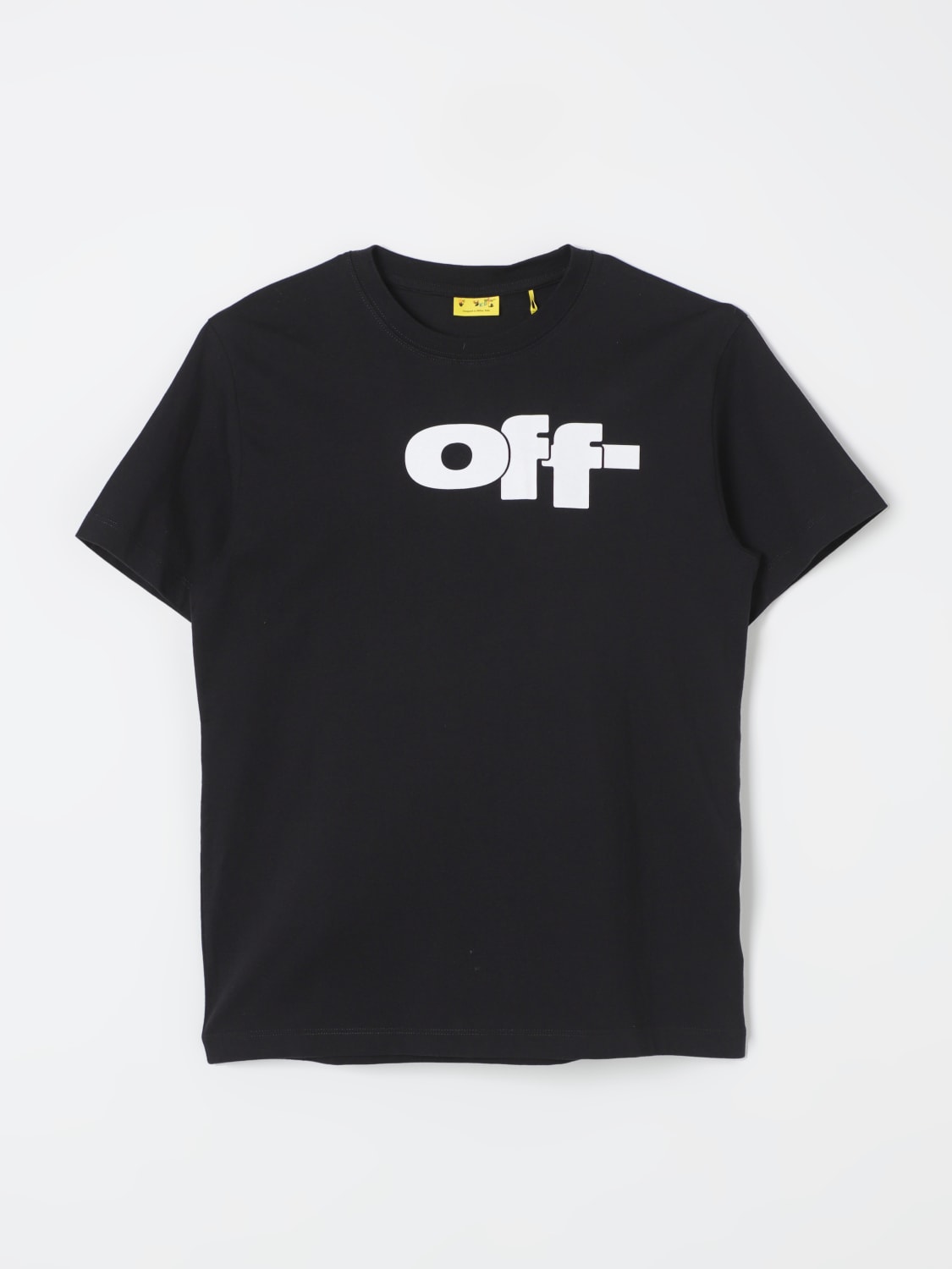 OFF-WHITE KIDS T-SHIRT: T-shirt in cotone Off-White Kids, Nero - Img 1