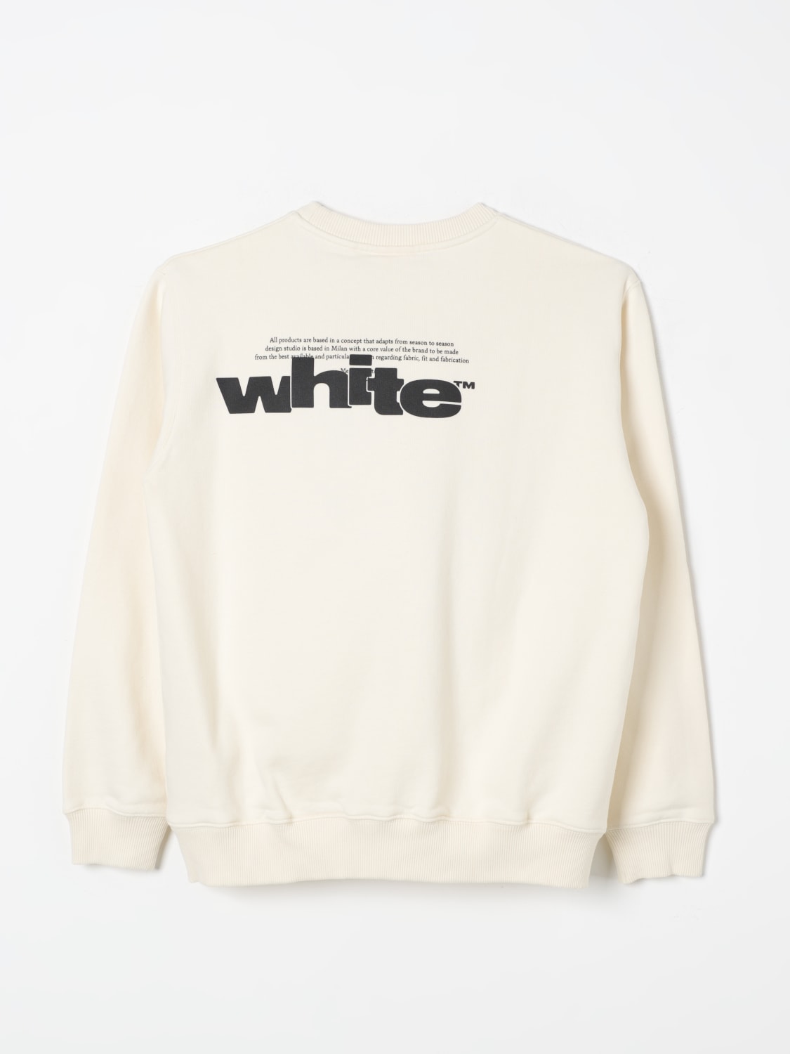 OFF-WHITE KIDS 스웨터: 스웨터 남아 Off-white Kids, 화이트 - Img 2