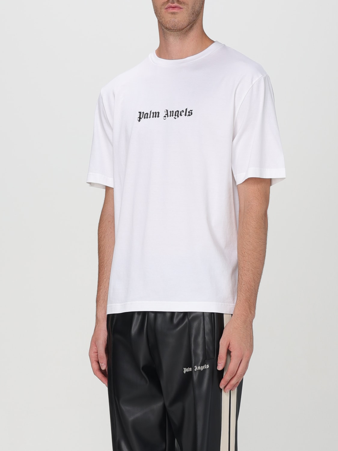 PALM ANGELS T-SHIRT: T-shirt homme Palm Angels, Blanc - Img 3