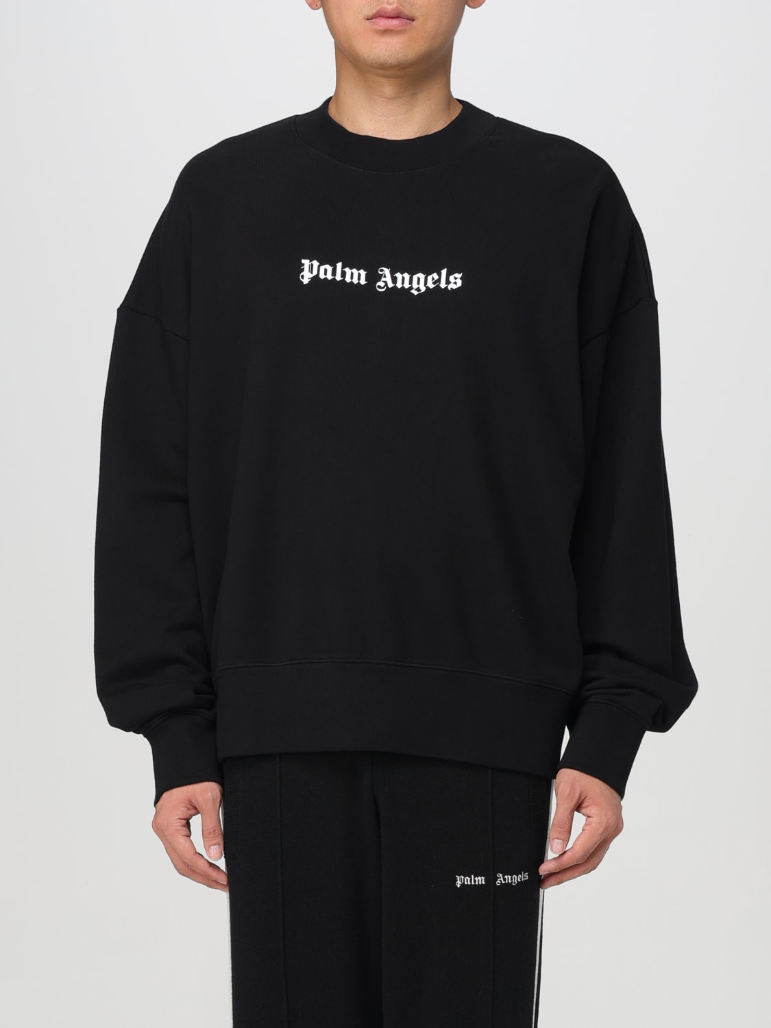 PALM ANGELS SWEATSHIRT: Sweatshirt men Palm Angels, Black - Img 1