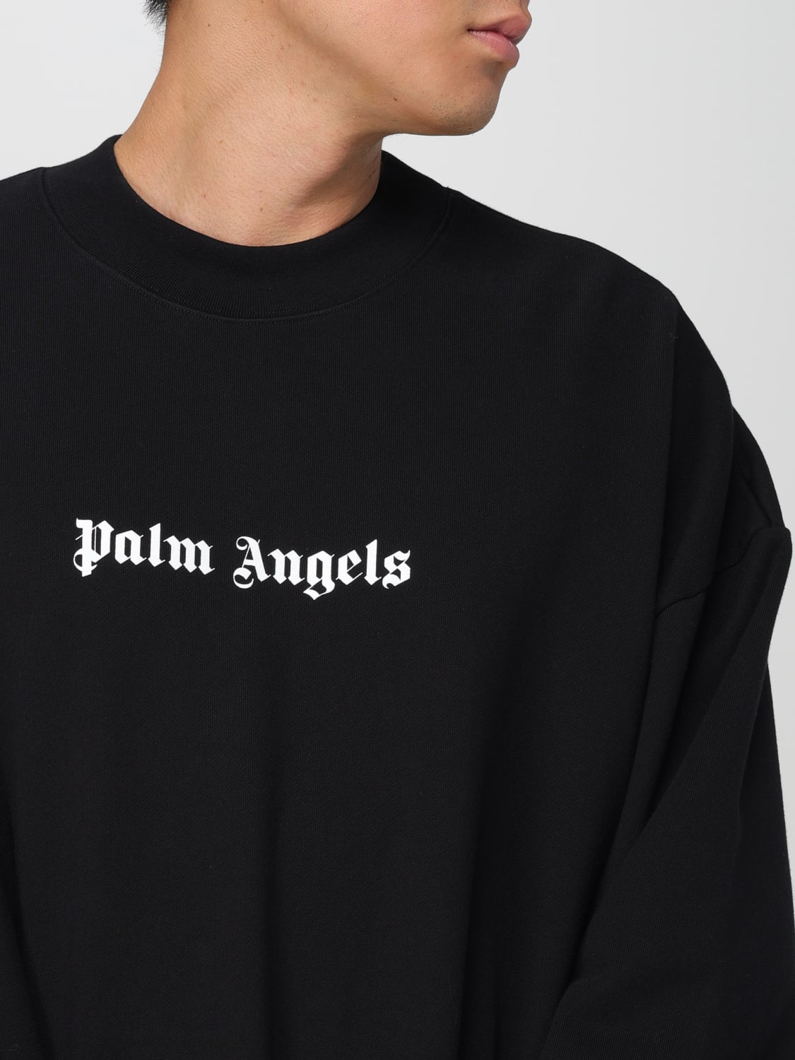 PALM ANGELS SUDADERA: Sudadera hombre Palm Angels, Negro - Img 5