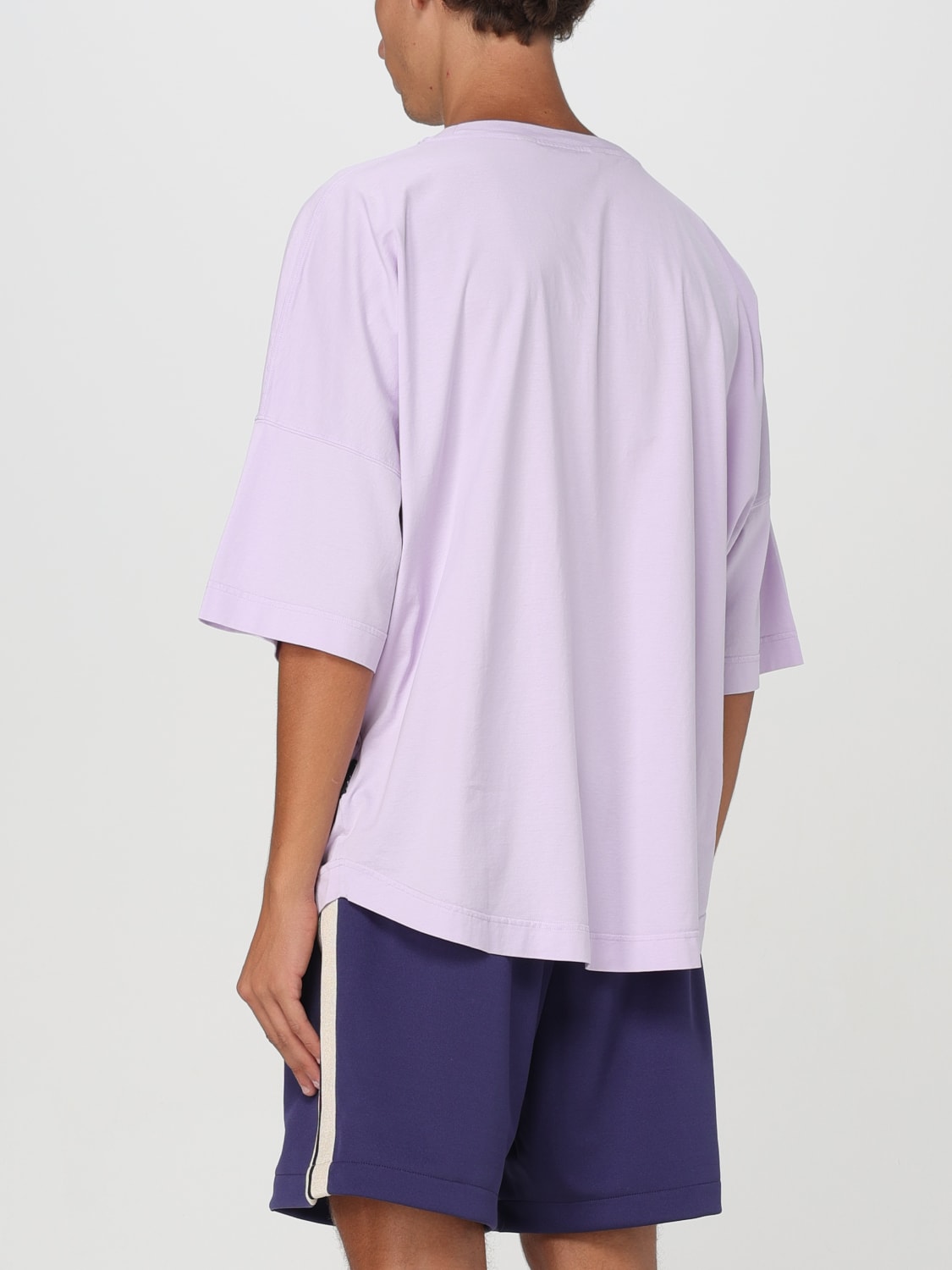 PALM ANGELS T-SHIRT: T-shirt men Palm Angels, Lilac - Img 3