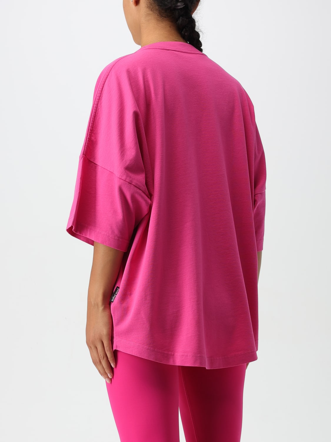 PALM ANGELS T-SHIRT: T-shirt woman Palm Angels, Fuchsia - Img 3