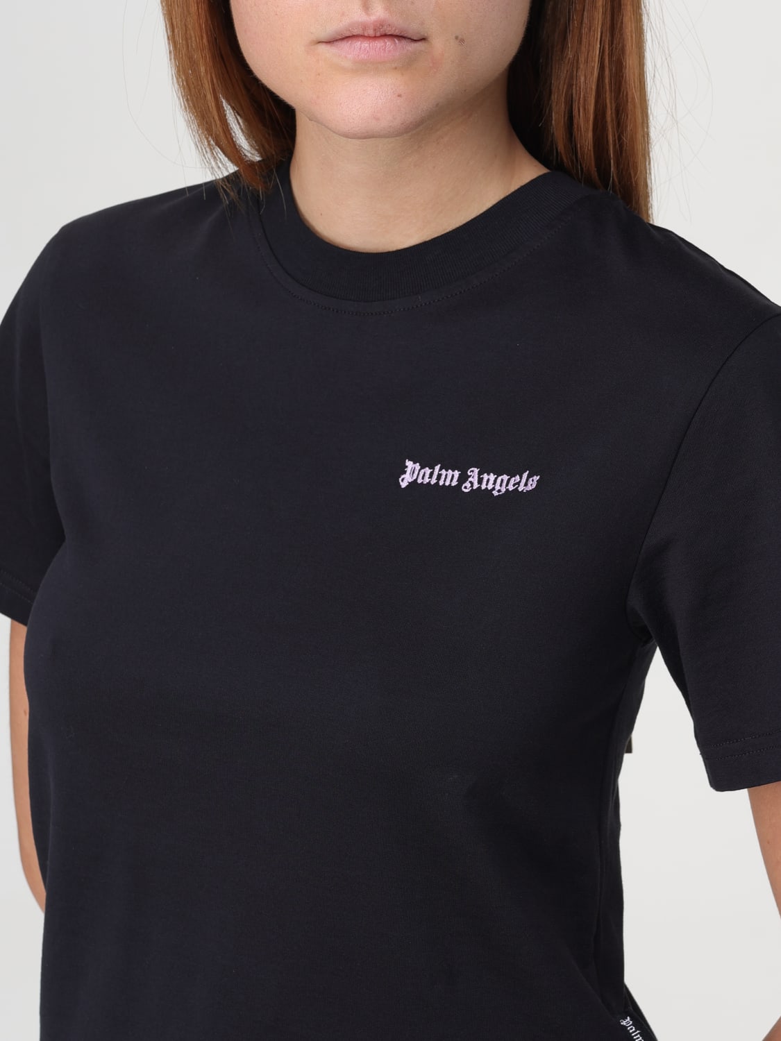 PALM ANGELS T-SHIRT: T-shirt woman Palm Angels, Black - Img 5