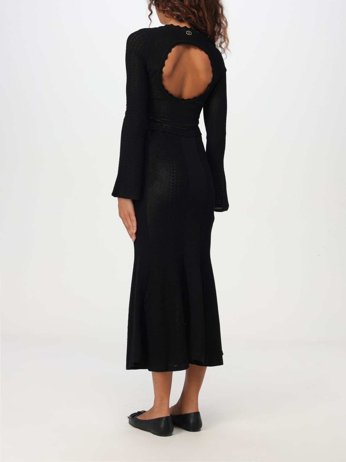 TWINSET DRESS: Dress woman Twinset, Black - Img 2