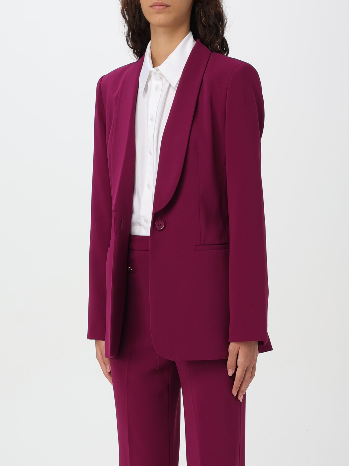 TWINSET BLAZER: Blazer woman Twinset, Red - Img 4