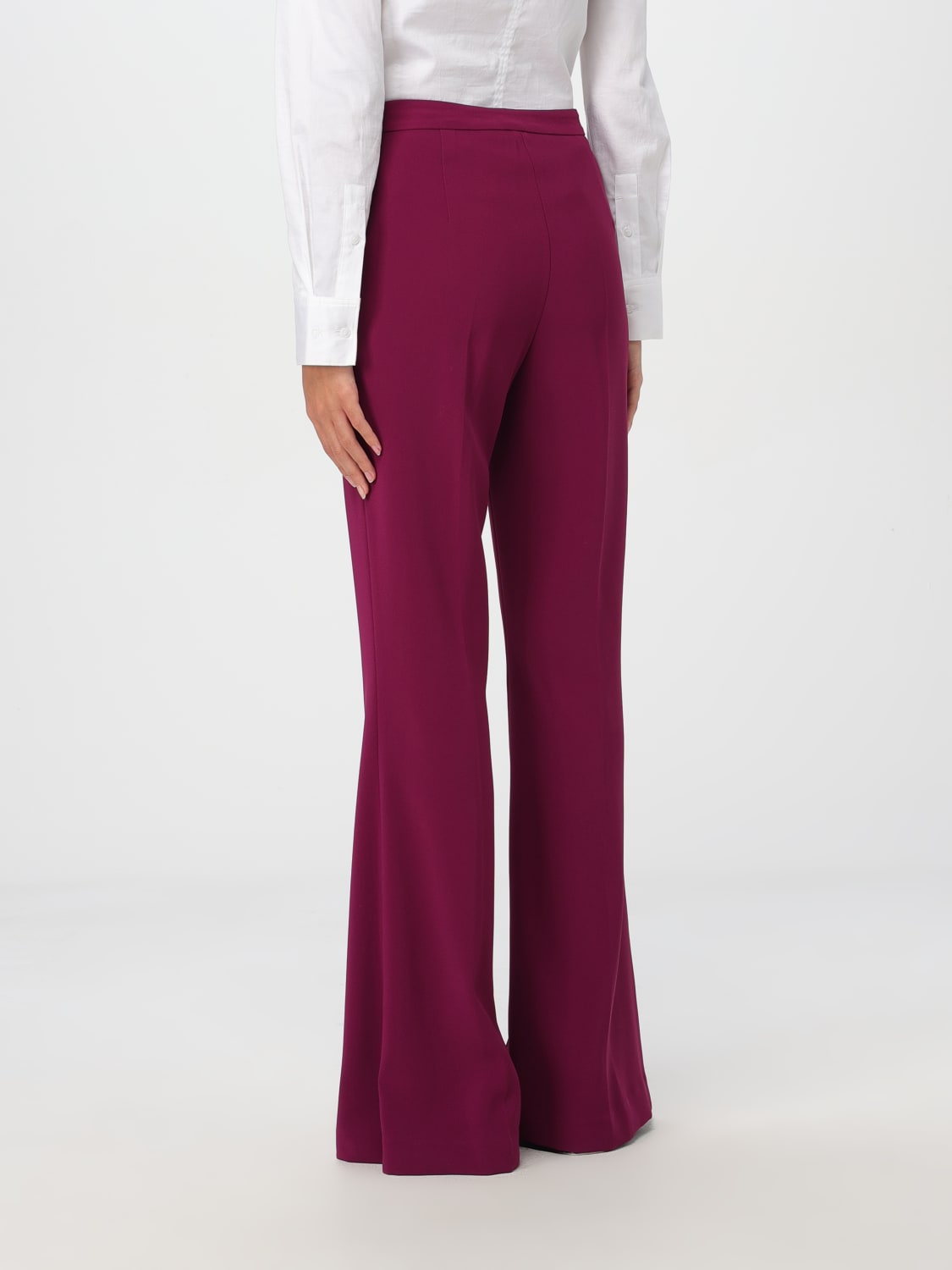 TWINSET PANTALON: Pantalon femme Twinset, Violet - Img 3