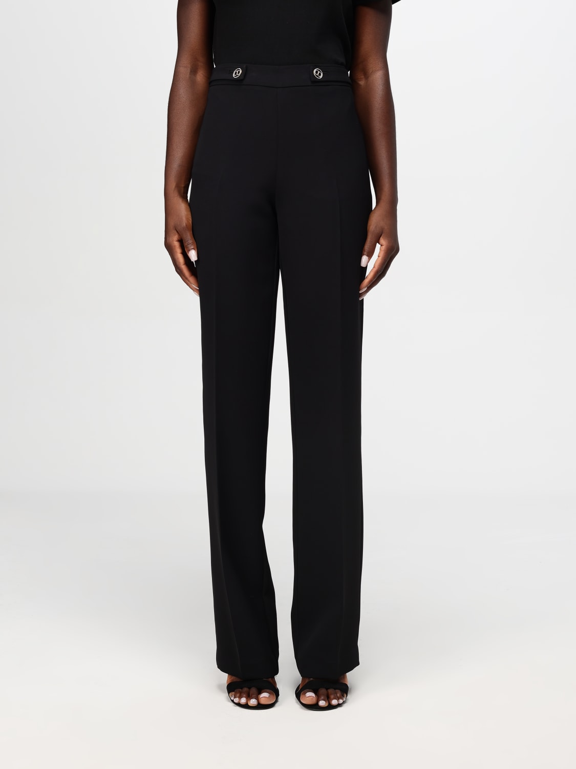 TWINSET PANTS: Pants woman Twinset, Black - Img 1