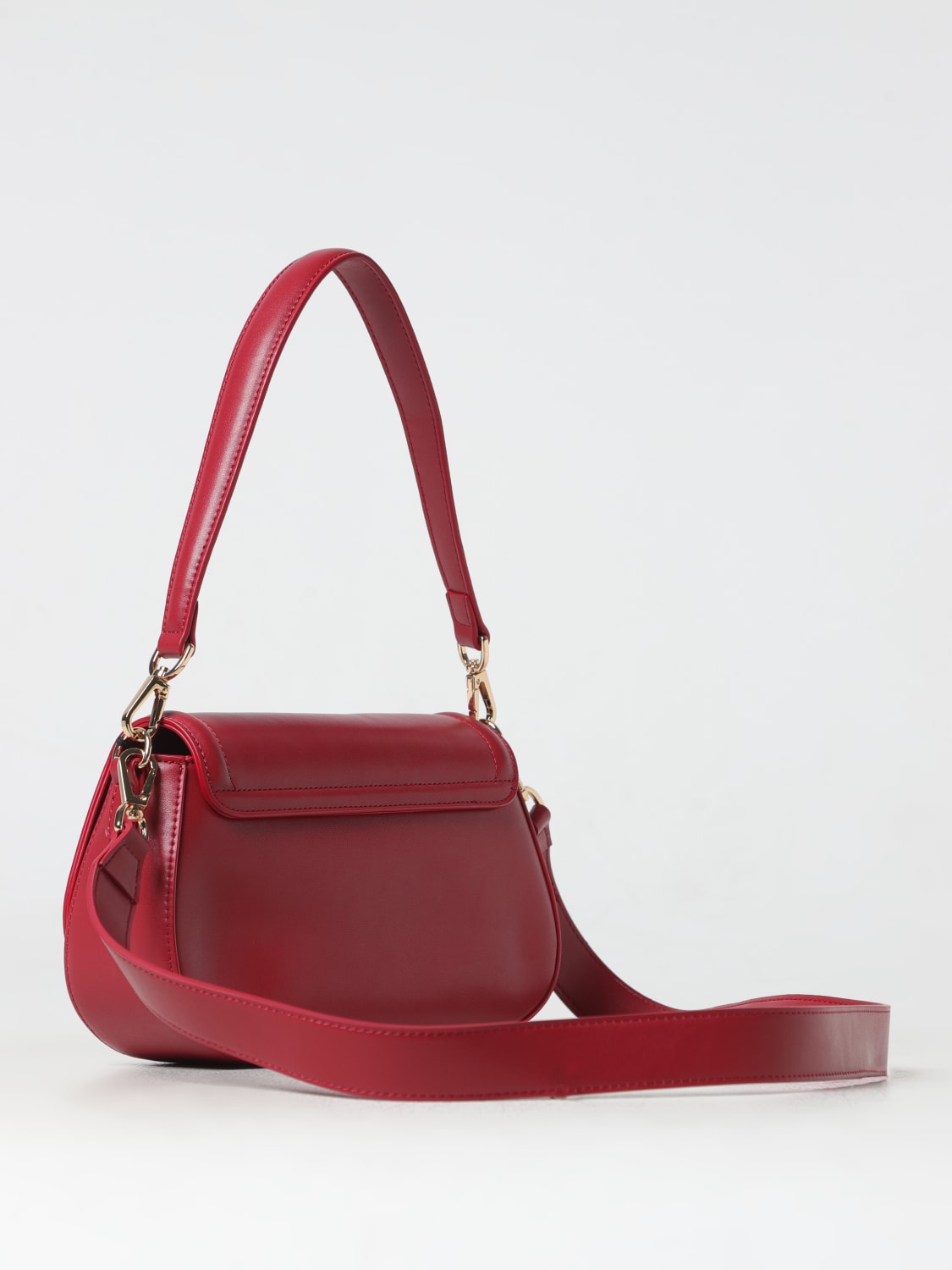 TWINSET BORSA A SPALLA: Borsa Twinset in pelle sintetica , Rosso - Img 2