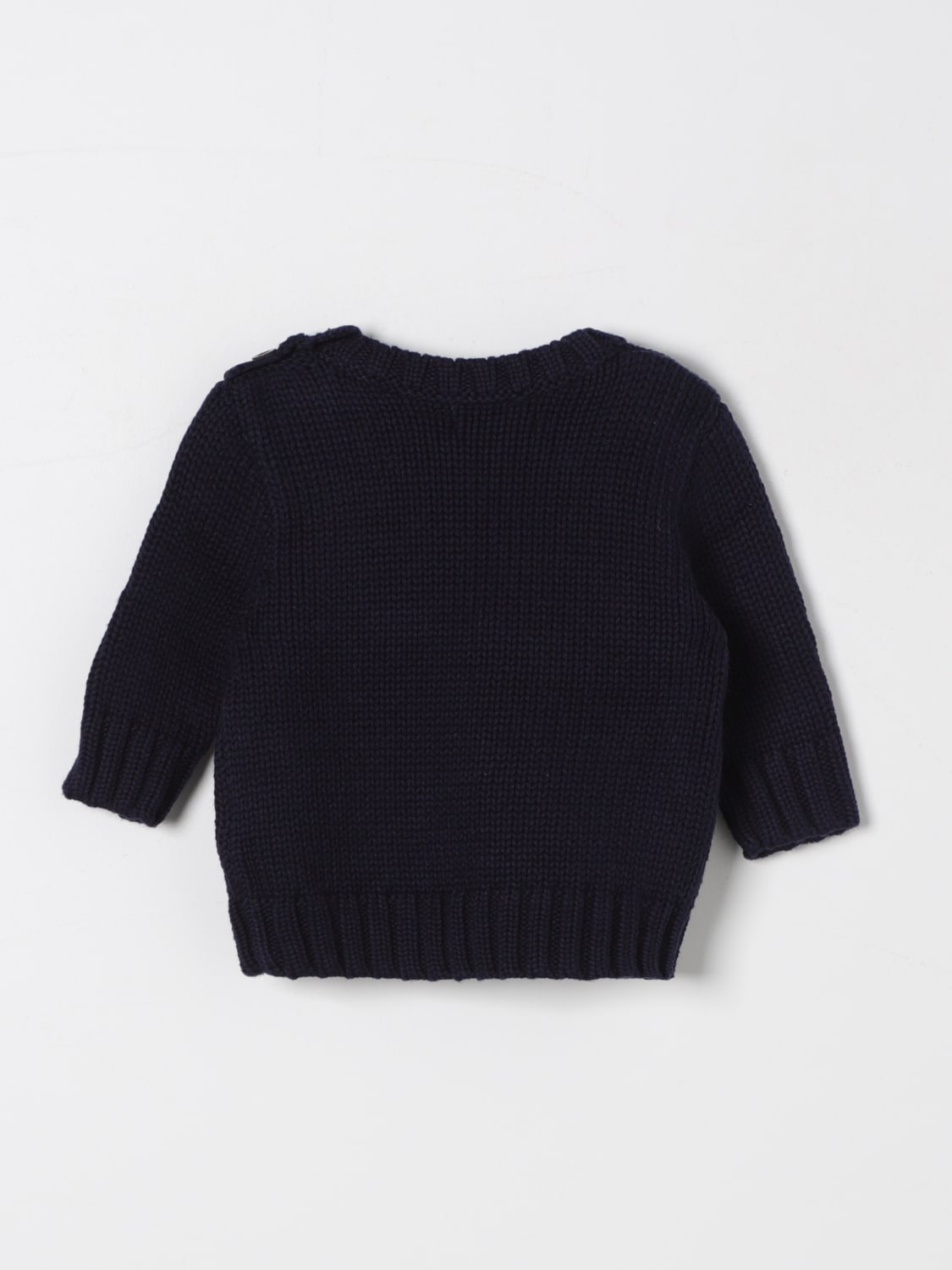 POLO RALPH LAUREN SWEATER: Sweater kids Polo Ralph Lauren, Navy - Img 2