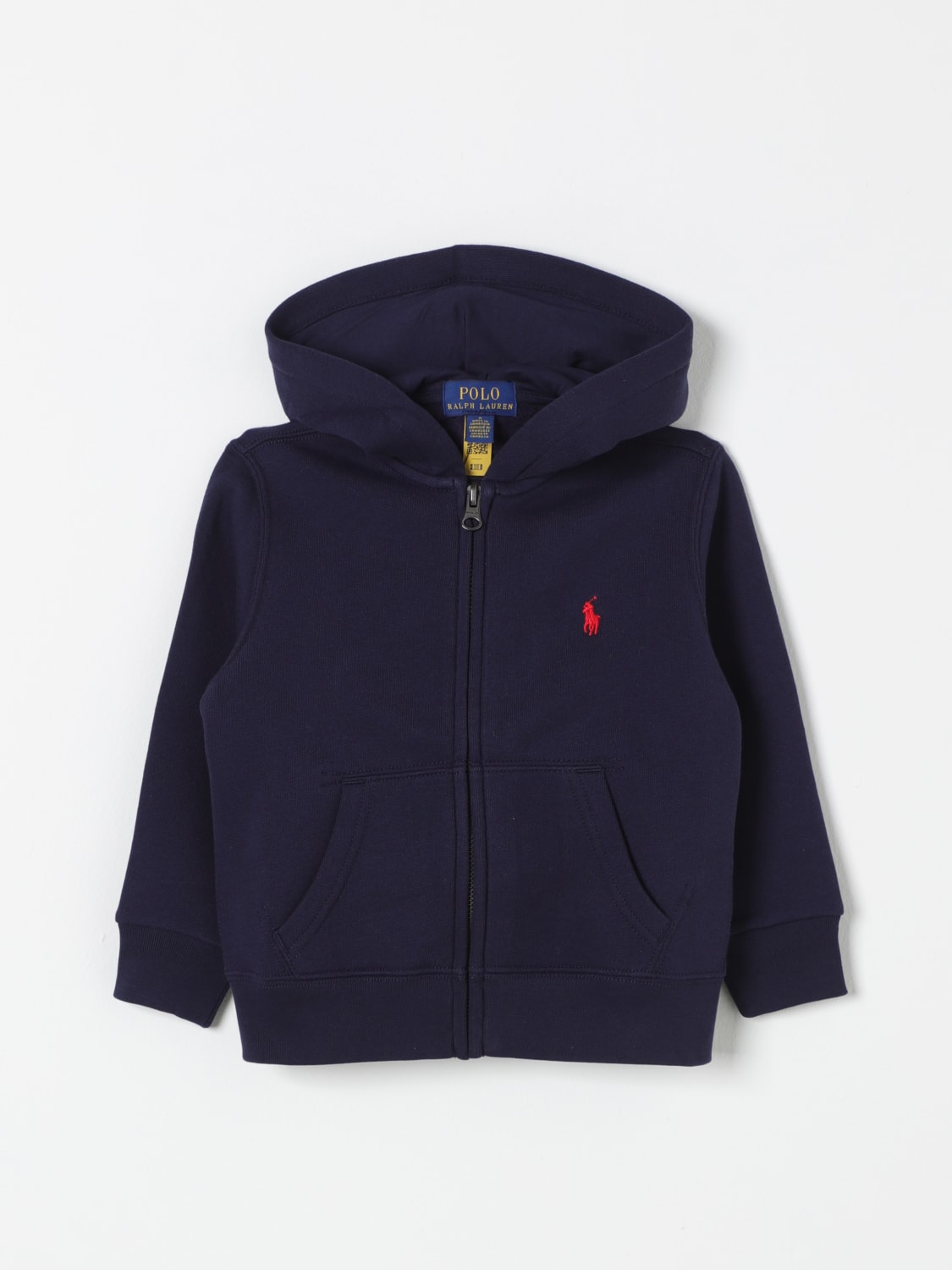 POLO RALPH LAUREN SWEATER: Sweater kids Polo Ralph Lauren, Navy - Img 1