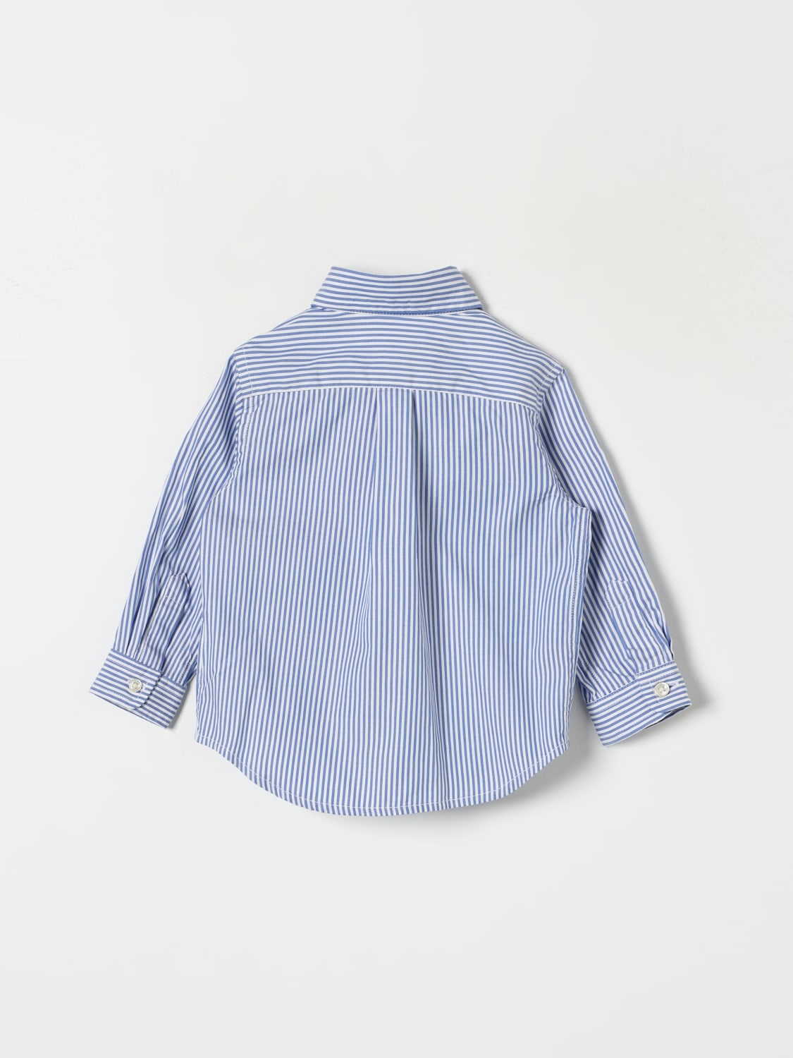 POLO RALPH LAUREN SHIRT: Shirt kids Polo Ralph Lauren, Sky Blue - Img 2