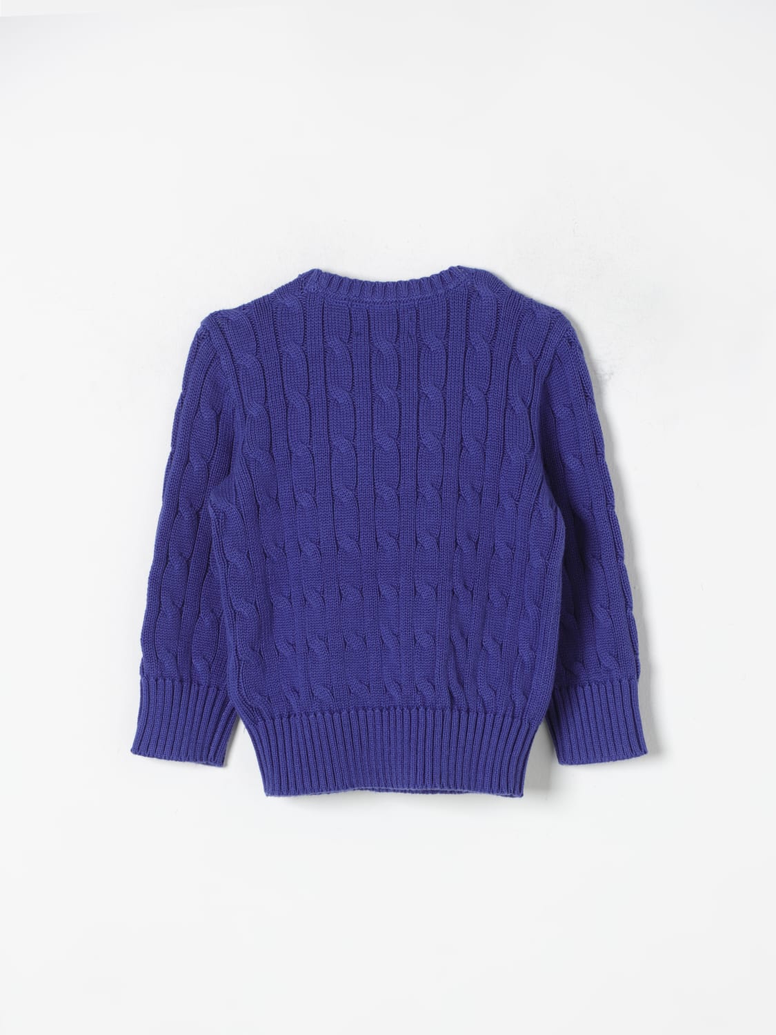 POLO RALPH LAUREN SWEATER: Sweater kids Polo Ralph Lauren, Blue - Img 2