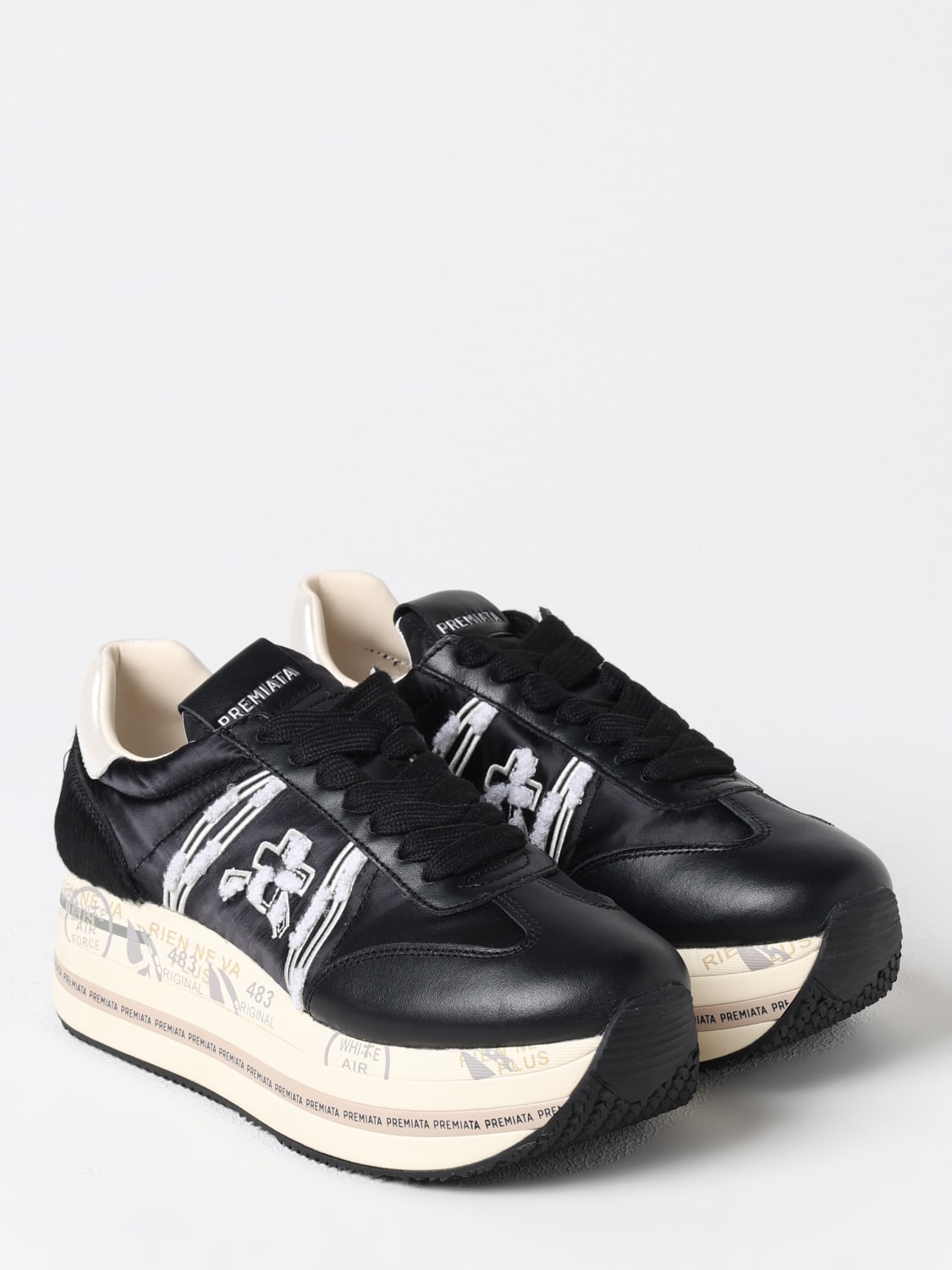 PREMIATA SNEAKERS: Sneakers woman Premiata, Black - Img 2