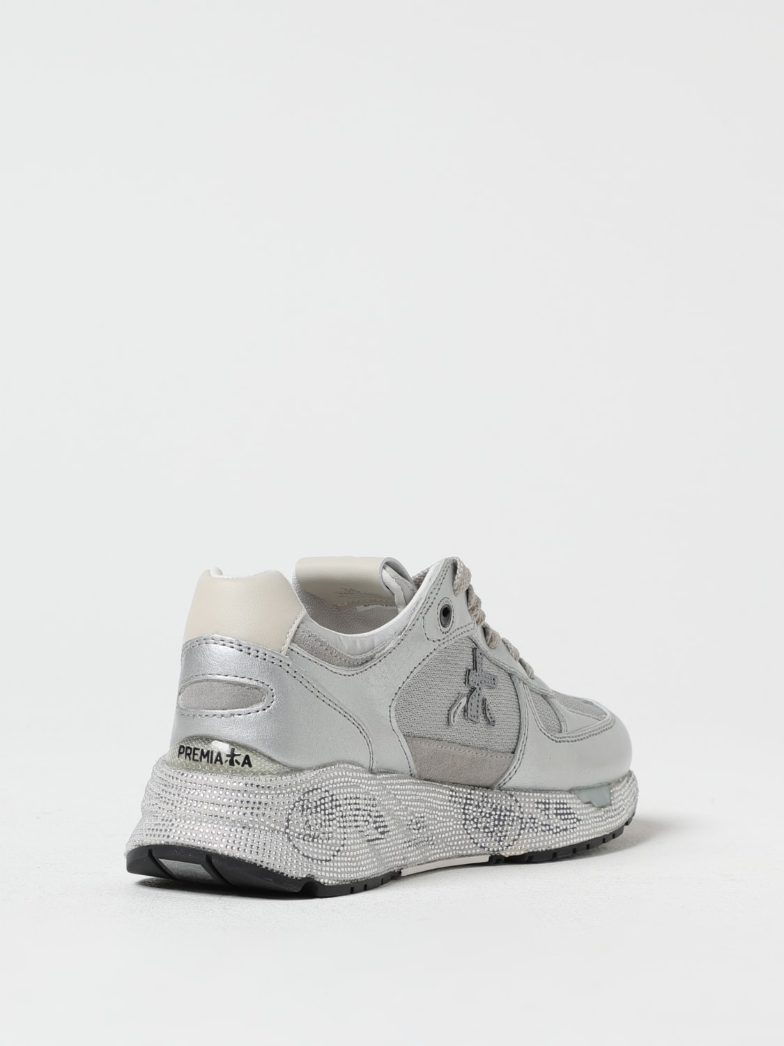 PREMIATA ZAPATILLAS: Zapatillas mujer Premiata, Plata - Img 3