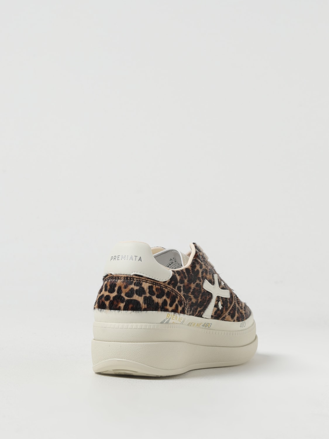 PREMIATA ZAPATILLAS: Zapatillas mujer Premiata, Marrón Oscuro - Img 3