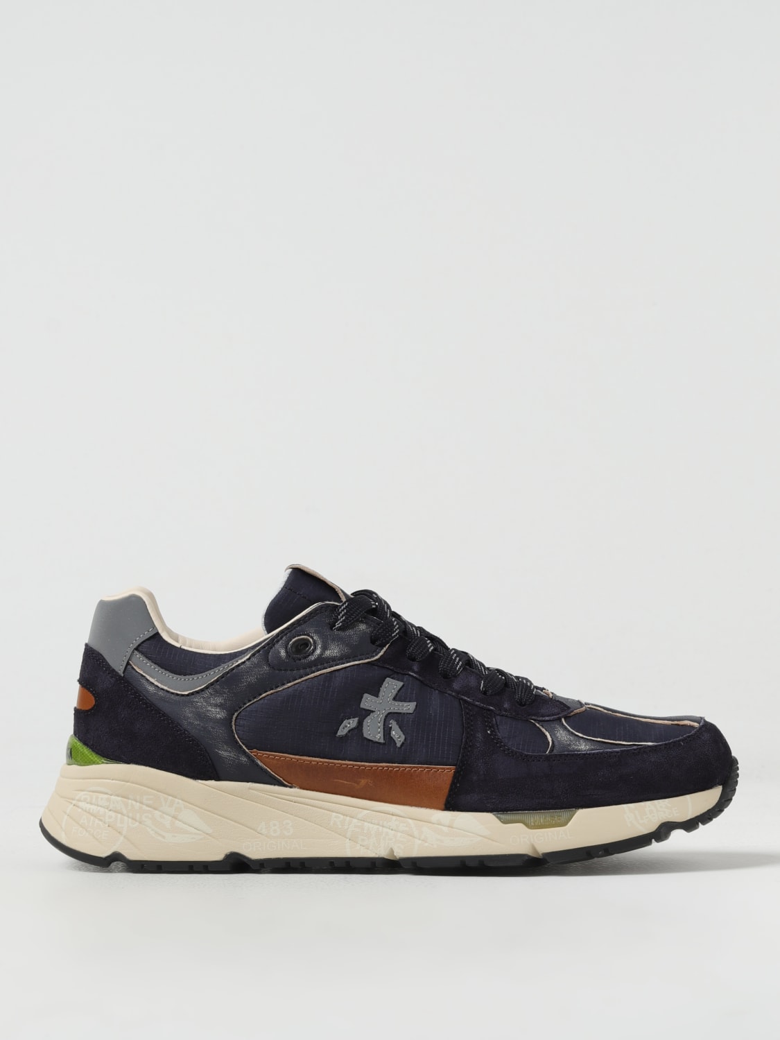 Giglio Sneakers Mase Premiata in pelle e nylon