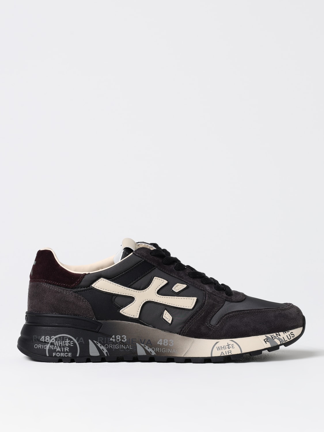 Giglio Sneakers Mick Premiata in nylon e camoscio