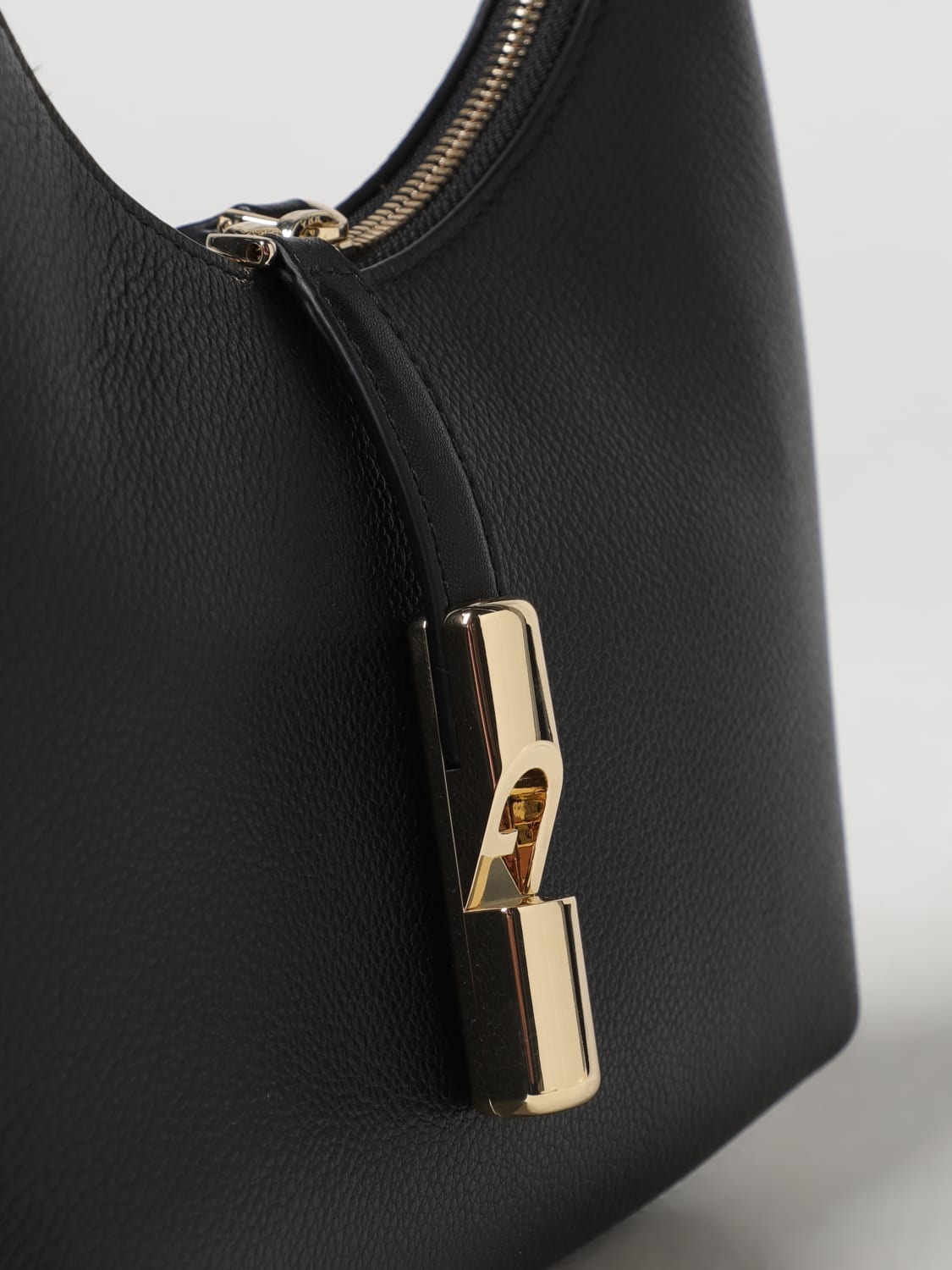 FURLA MINI BAG: Shoulder bag woman Furla, Black - Img 3