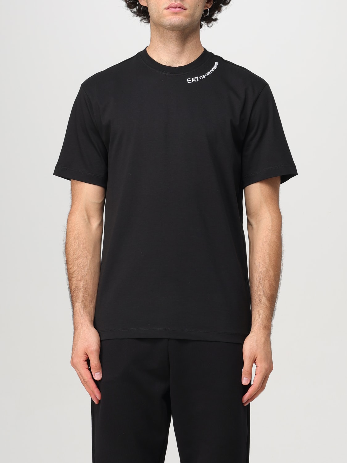 EA7 T-SHIRT: T-shirt men Ea7, Black - Img 1