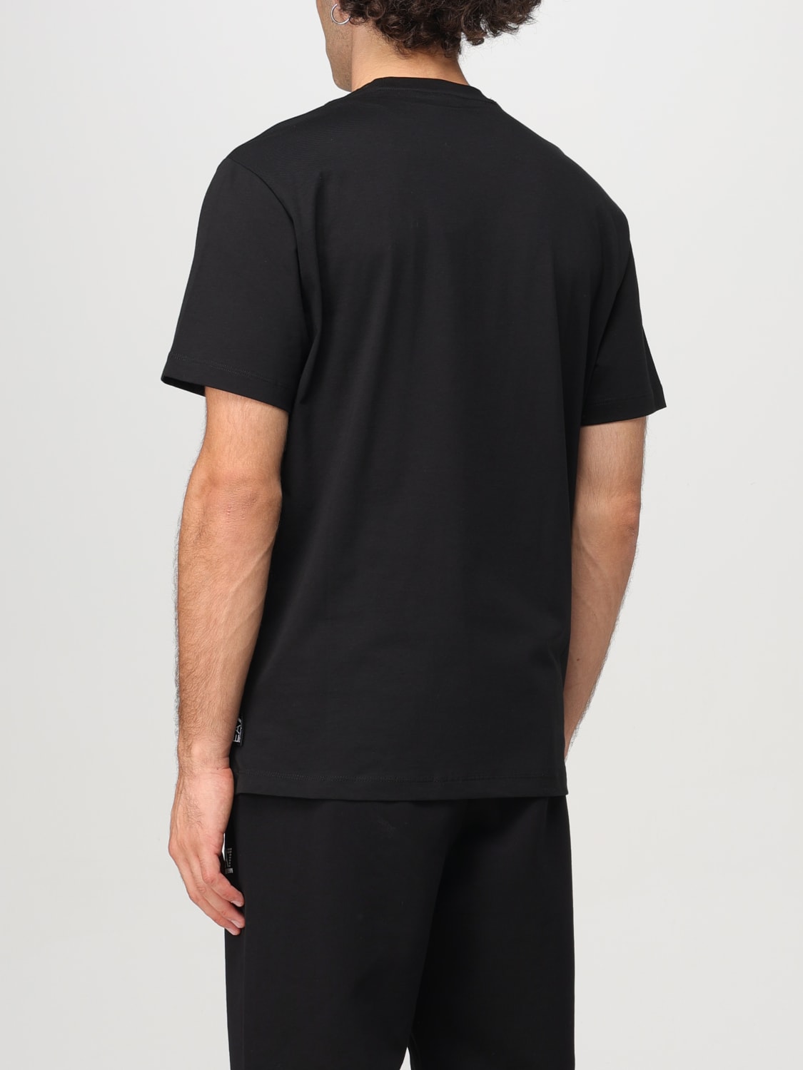 EA7 T-SHIRT: T-shirt men Ea7, Black - Img 2